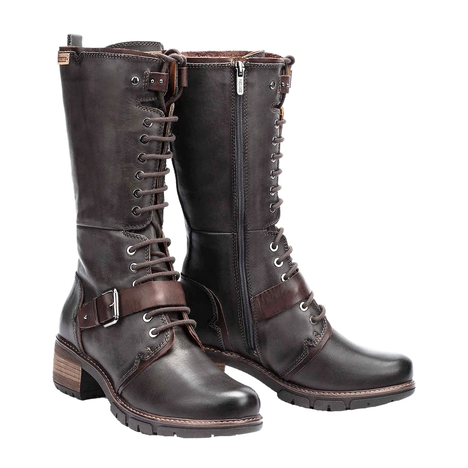 Pikolinos San Sebastia W1T-9624 Tall Boot (Women) - Lead Leather - Image 3