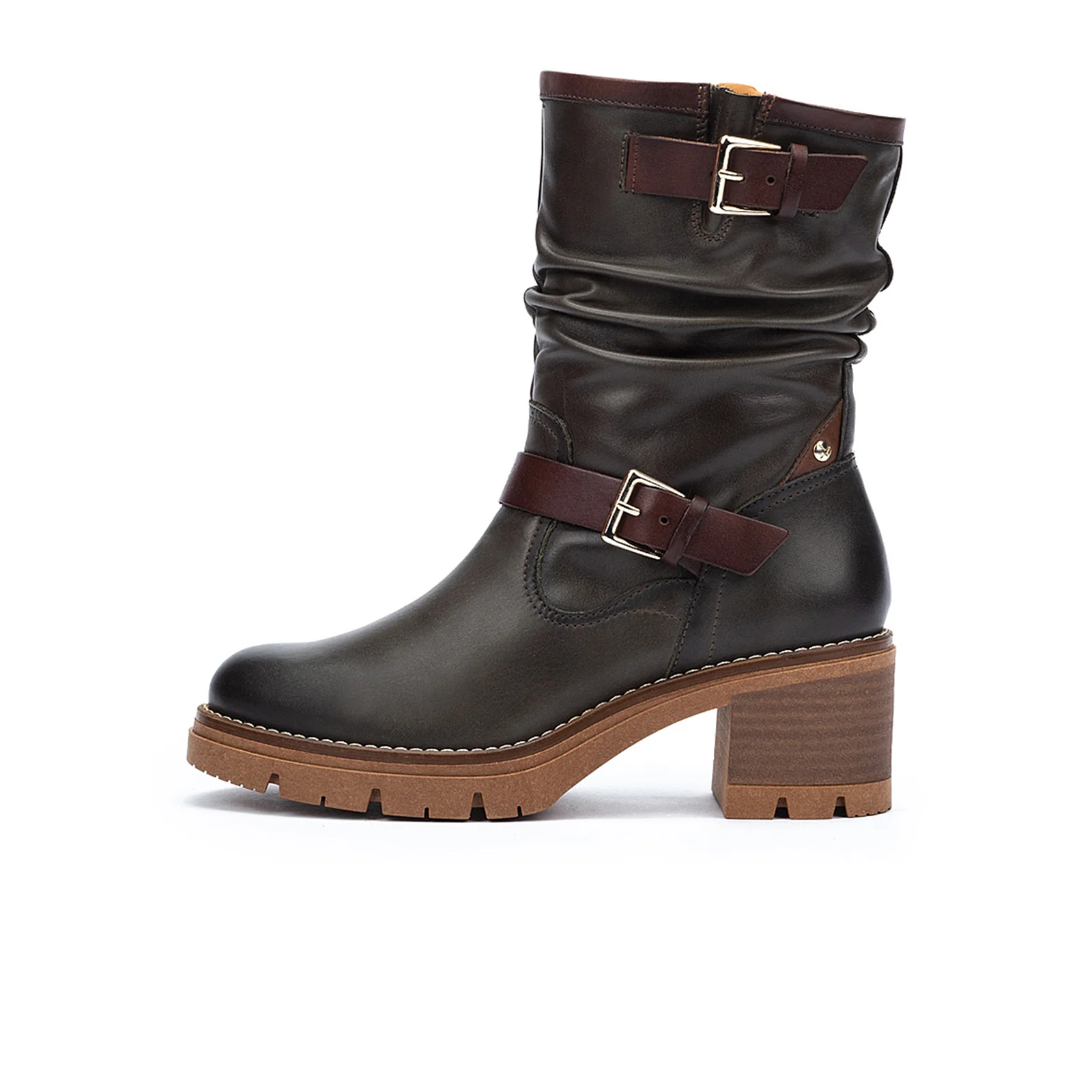 Pikolinos Soria W0B-8534C1 Mid Boot (Women) - Forest - Image 2
