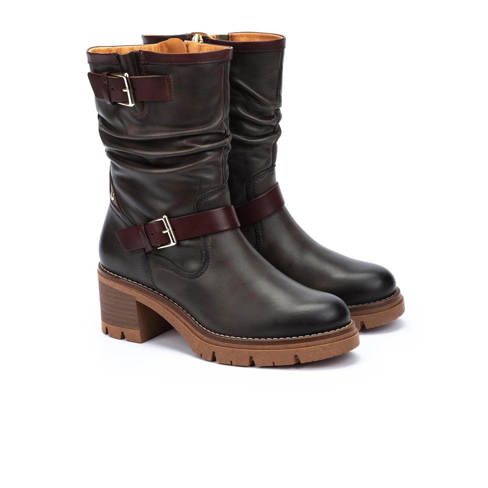 Pikolinos Soria W0B-8534C1 Mid Boot (Women) - Forest - Image 3