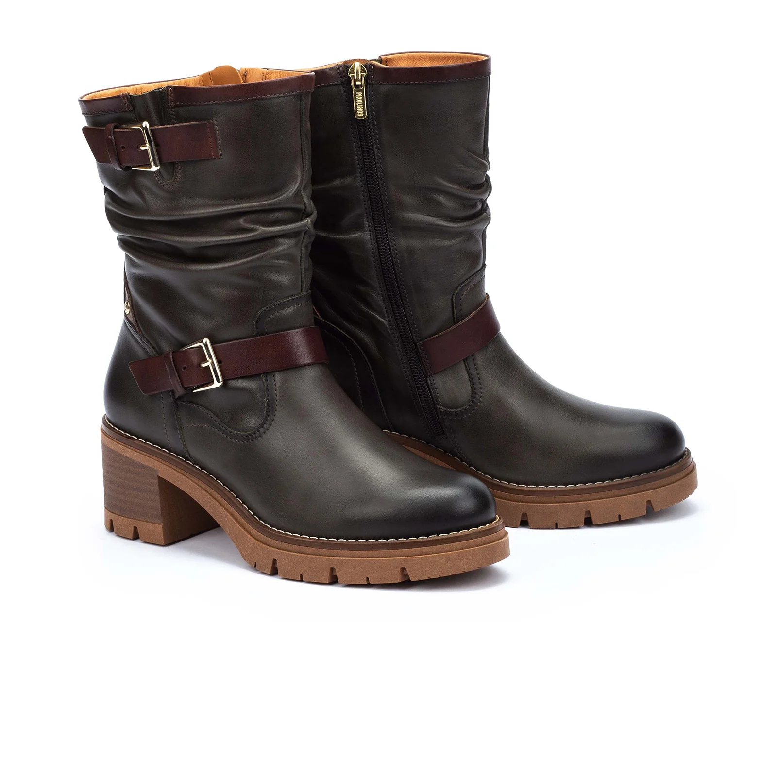 Pikolinos Soria W0B-8534C1 Mid Boot (Women) - Forest - Image 4