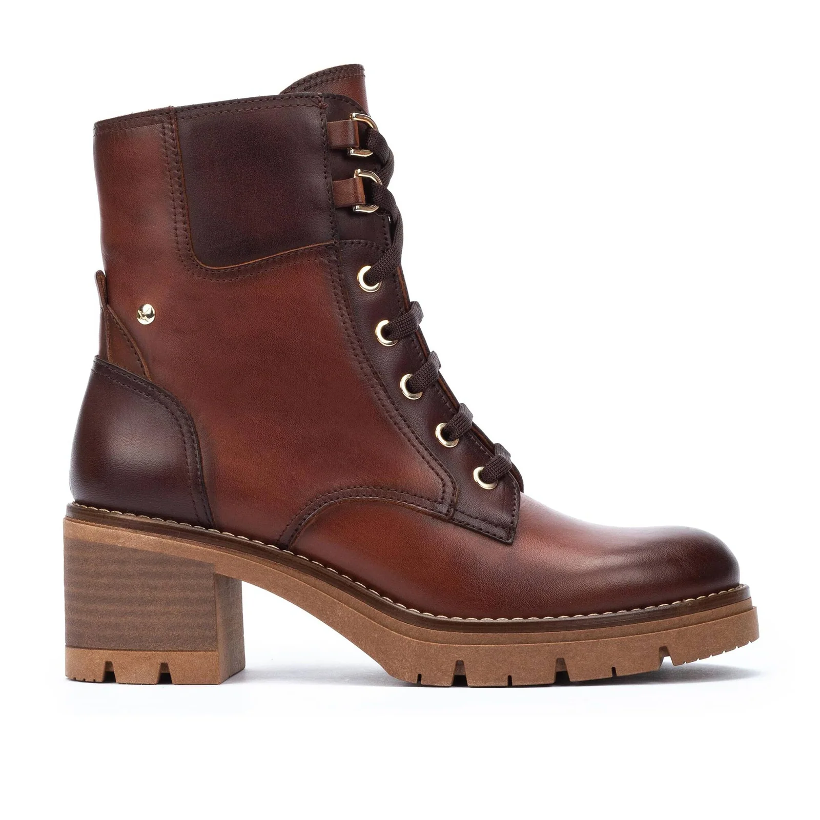 Pikolinos Soria W0B-8552C2 Heeled Ankle Boot (Women) - Cognac