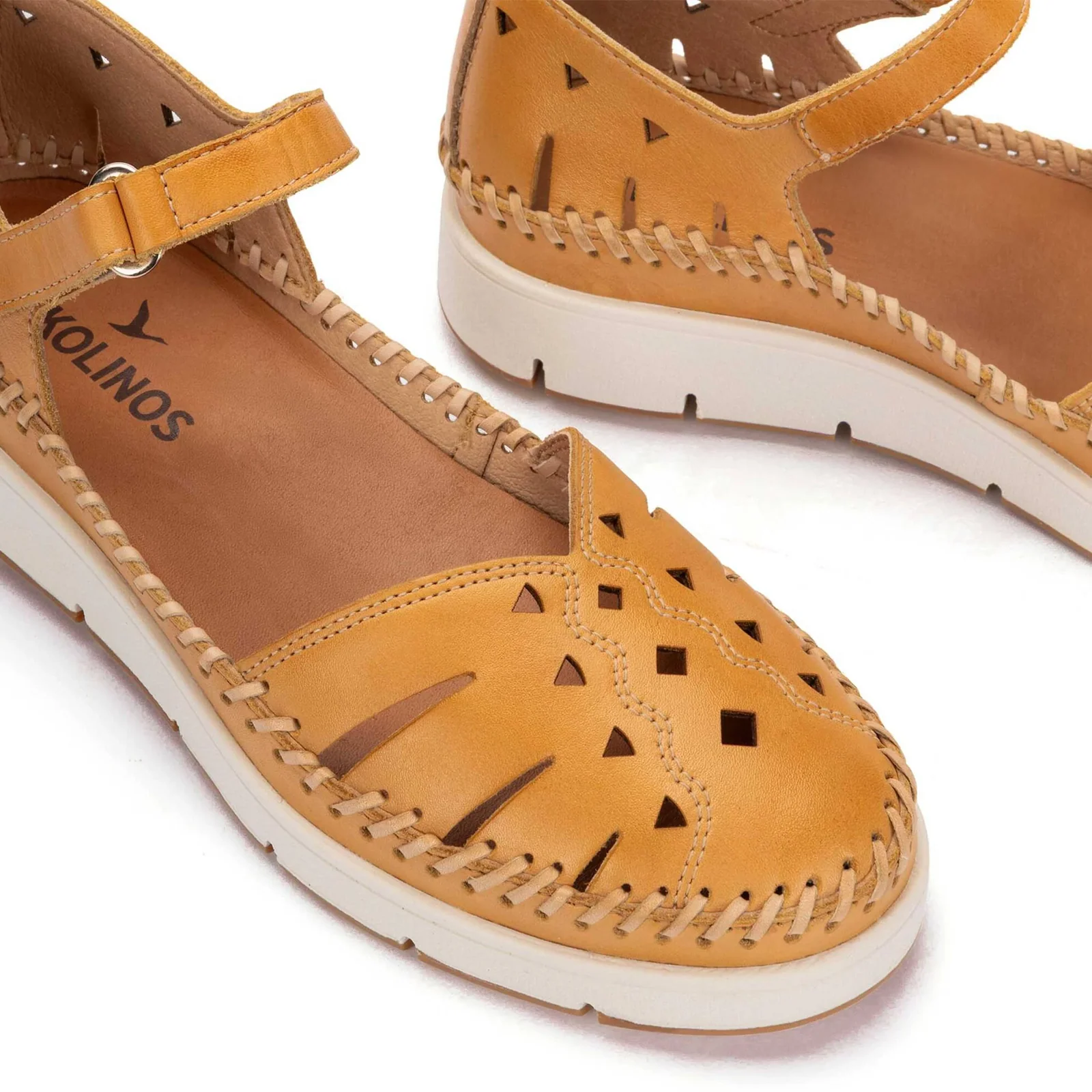 Pikolinos Tenerife W8D-0885C1 Flat (Women) - Vanilla - Image 4