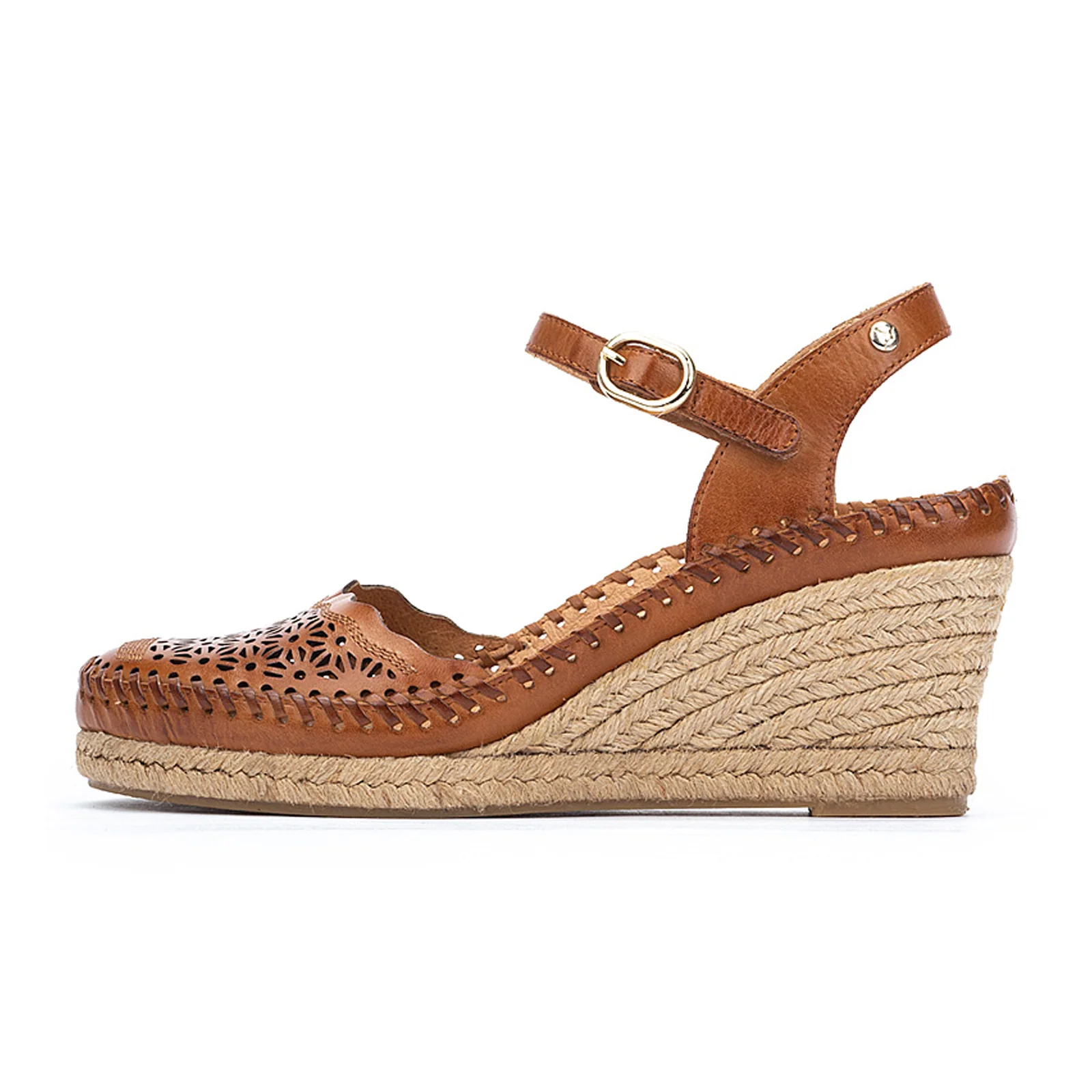 Pikolinos Vila W9Y-1508 Wedge Sandal (Women) - Brandy Leather - Image 2