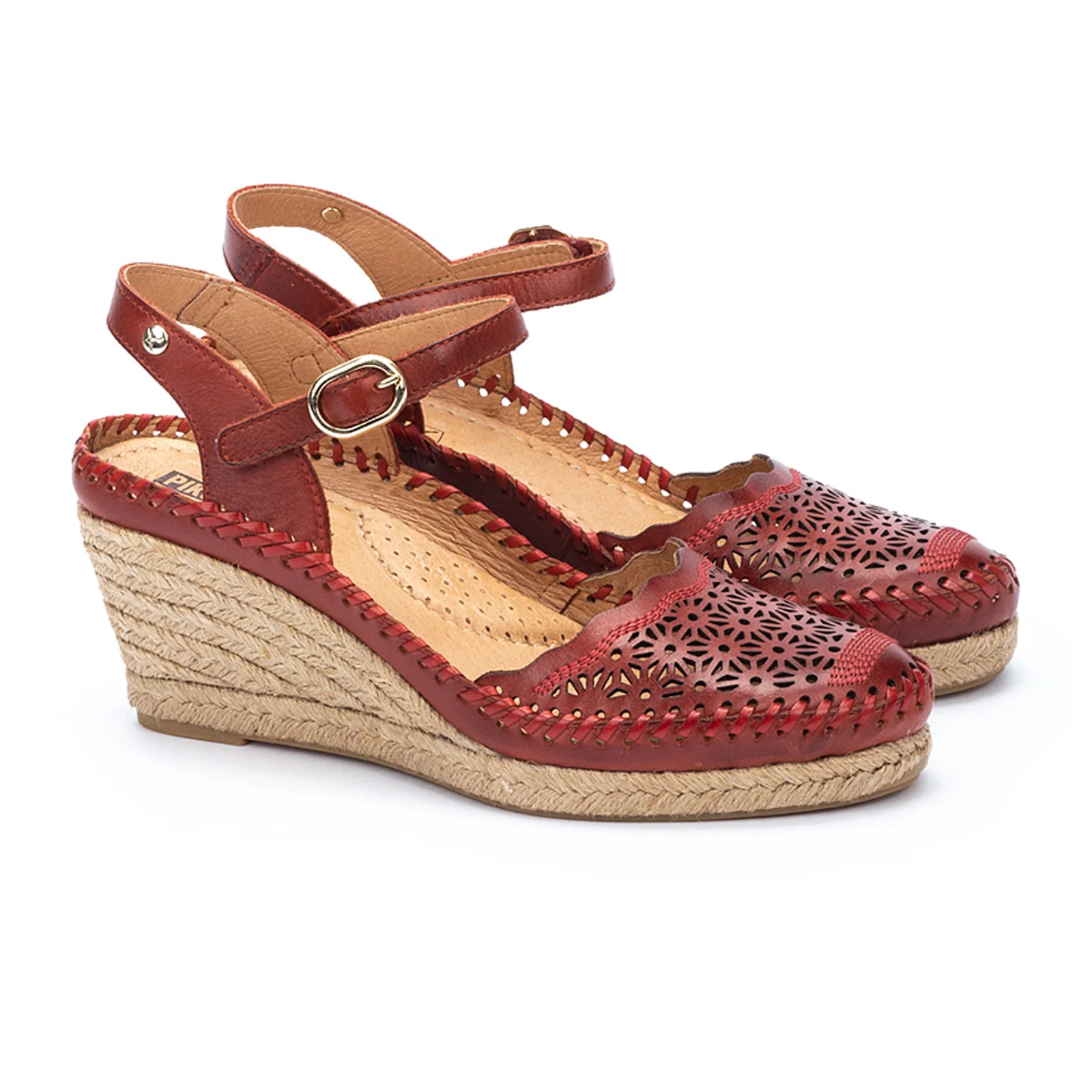 Pikolinos Vila W9Y-1508 Wedge Sandal (Women) - Sandia Leather - Image 4