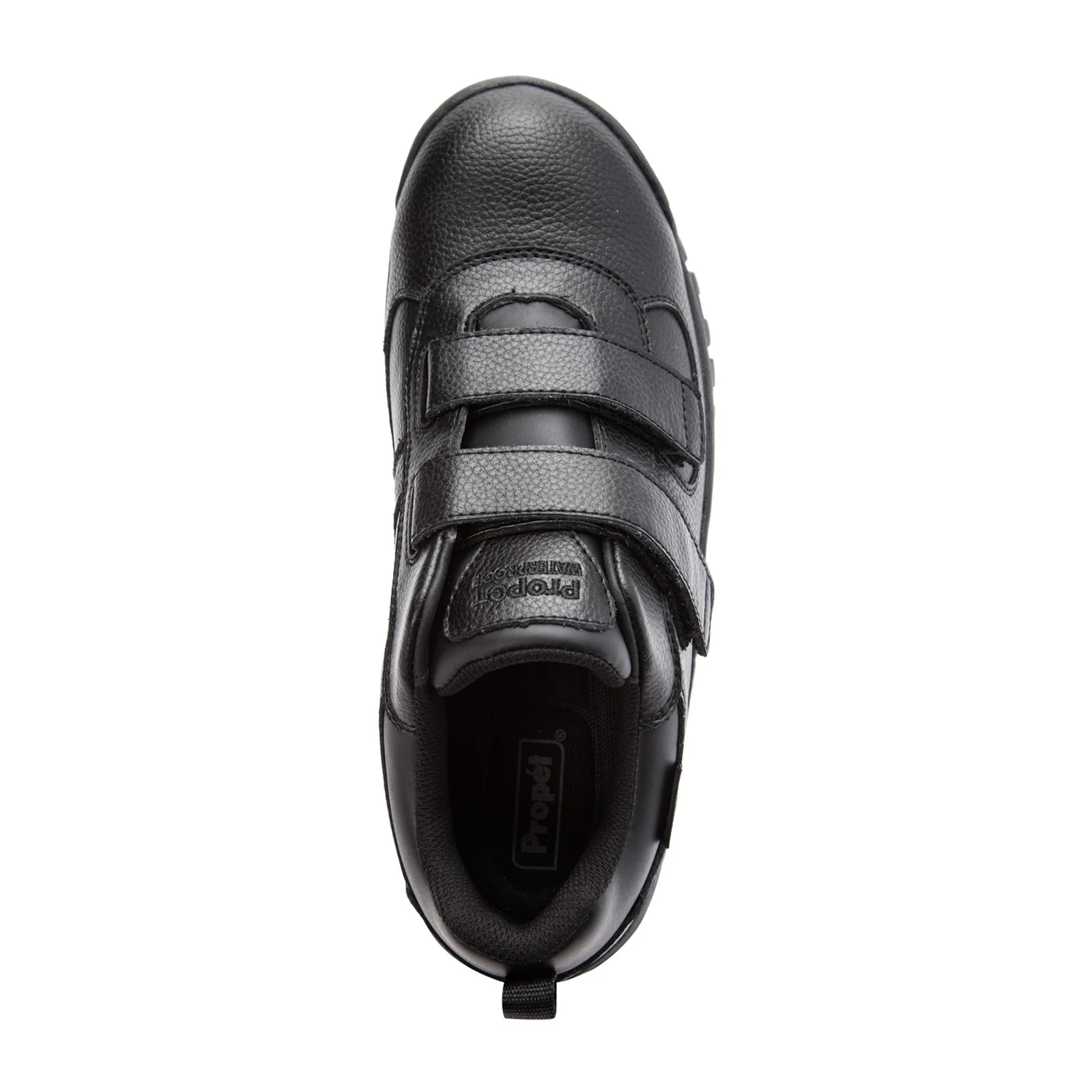 Propet Cliff Walker Low Strap Hiking Shoe (Men) - Black Grain - Image 5