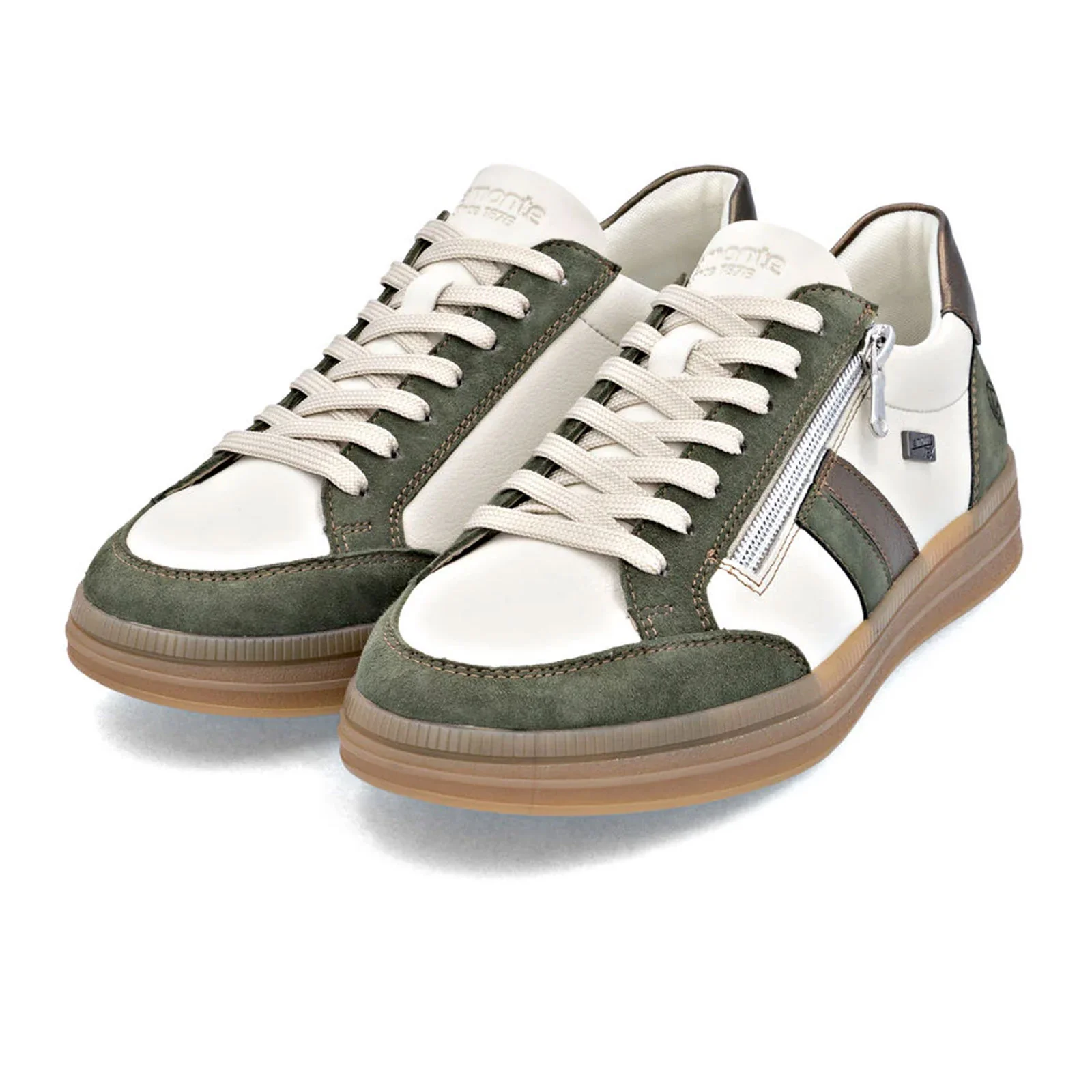 Remonte Demi 04 Sneaker (Women) - Moor/Cotton/Bronze - Image 3