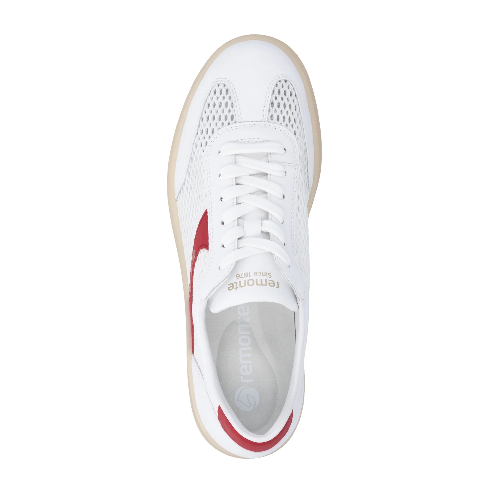 Remonte Demi 08 Sneaker (Women) - Weiss/Flamme - Image 4