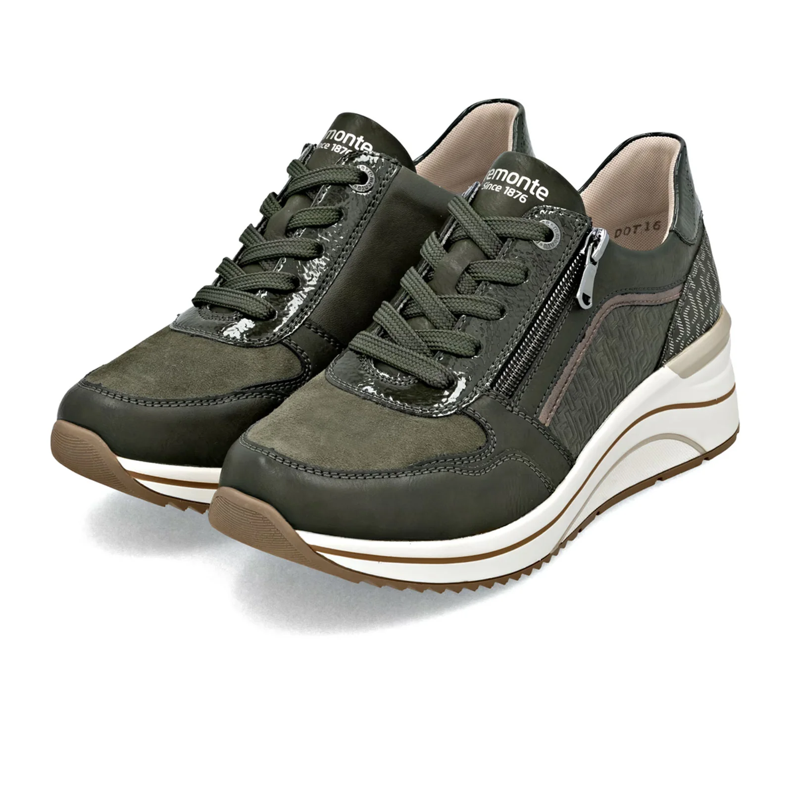Remonte Eleni 16 Sneaker (Women) - Forest/Alloy/Moor - Image 3