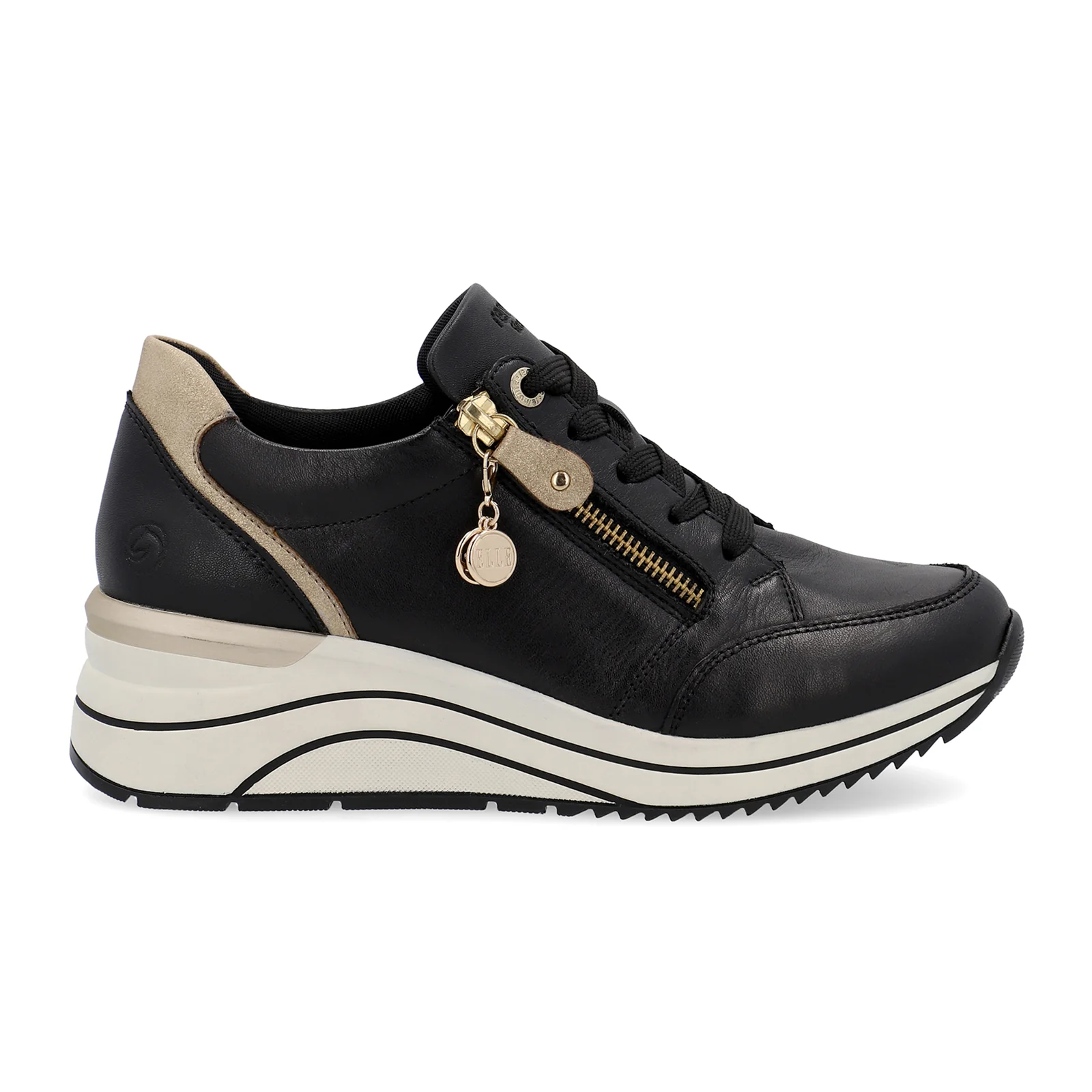 Remonte Eleni 03 Sneaker (Women) - Schwarz/Ginger Gold