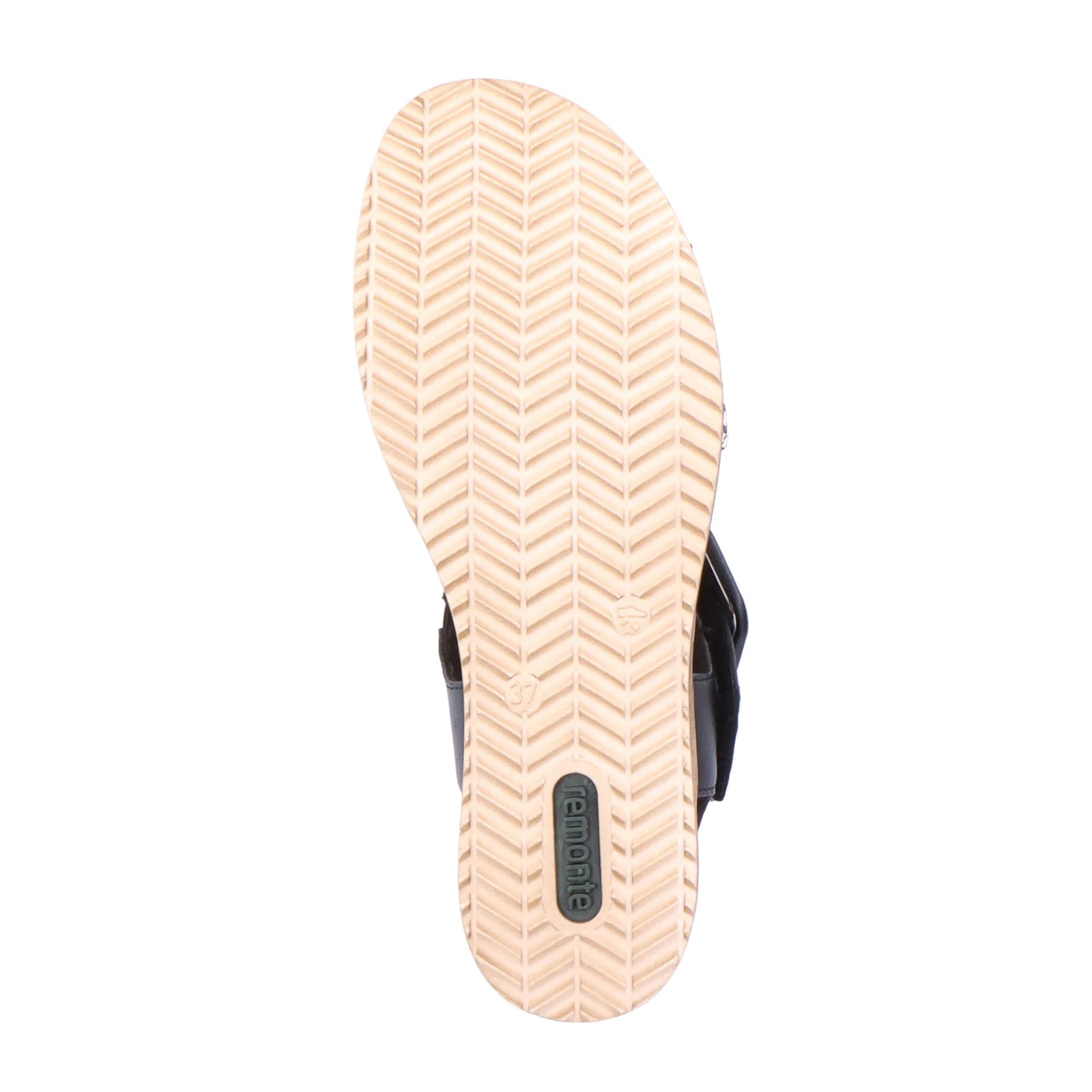 Remonte Jerilyn 53 Wedge Sandal (Women) - Schwarz-Crema/Schwarz Siradial Lugano - Image 4