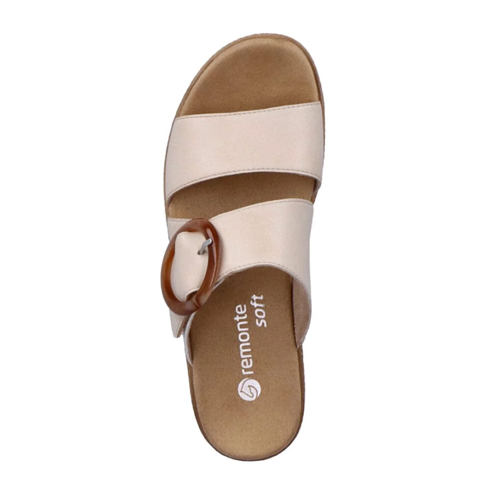 Remonte Jocelyn 51 Slide Sandal (Women) - Kreide/Pebble - Image 3