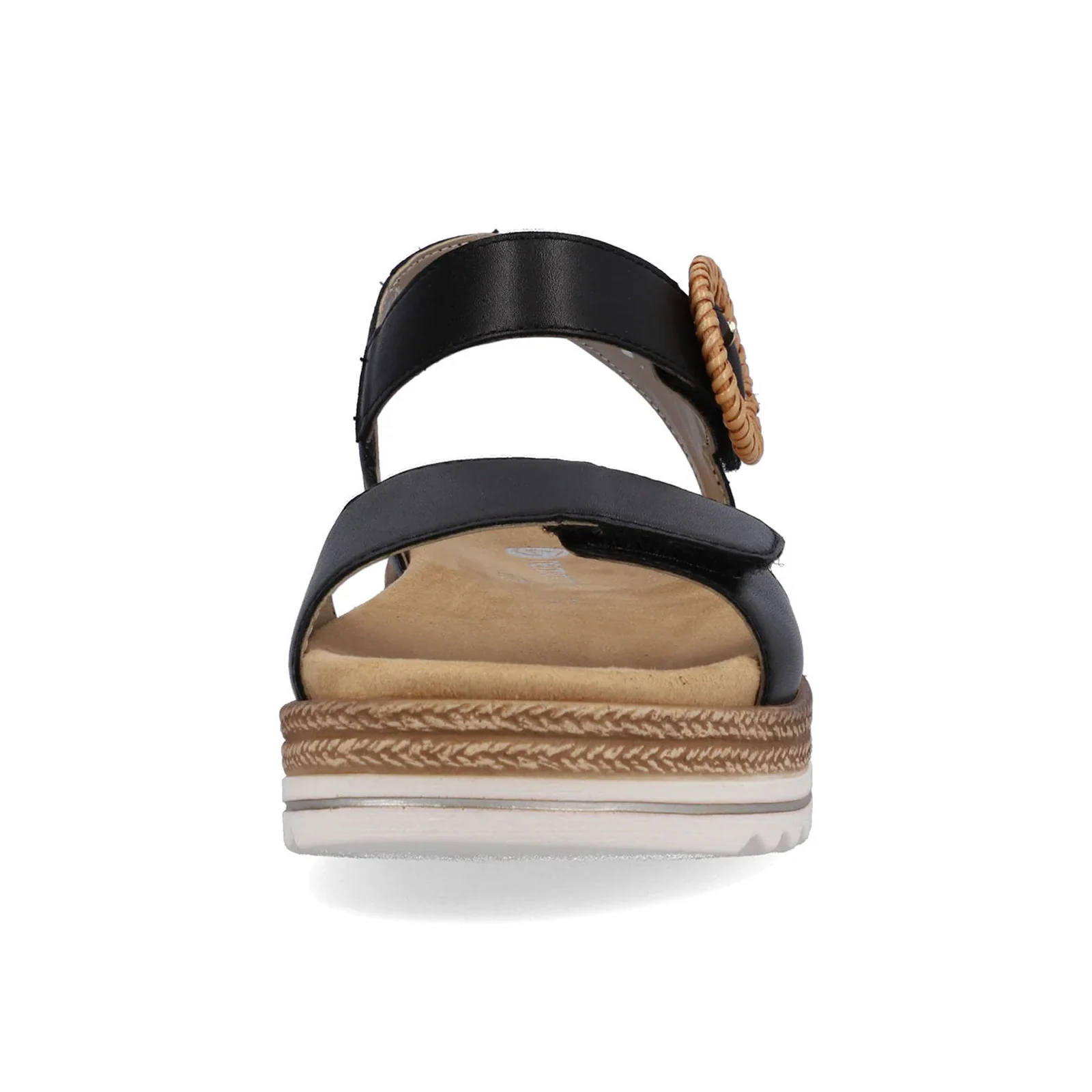 Remonte Jocelyn 52 Flatform Backstrap Sandal (Women) - Black - Image 4