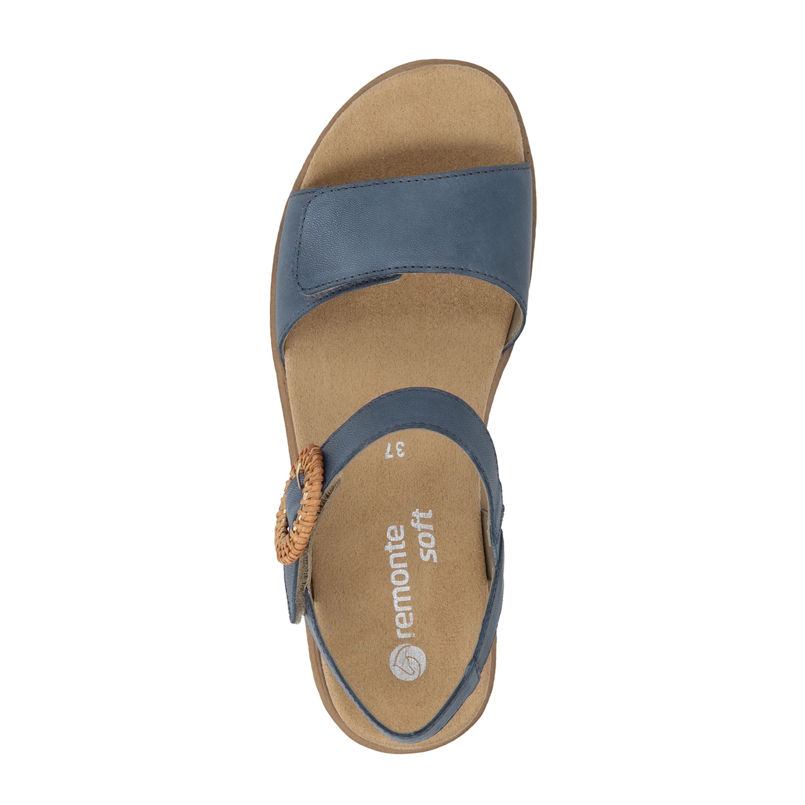 Remonte Jocelyn 52 Flatform Backstrap Sandal (Women) - Denim - Image 10