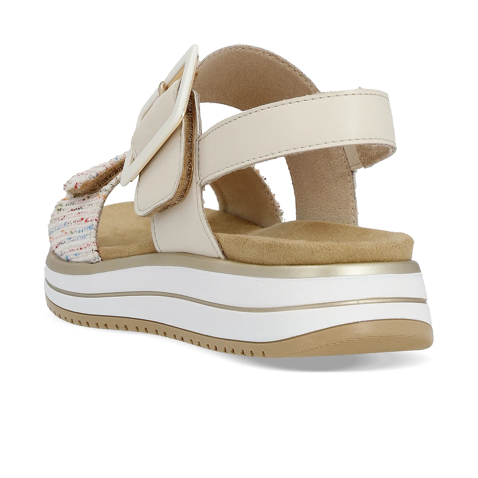 Remonte Jocelyn 53 Sandal (Women) - Weiss Multi/Porzellan Carpino - Image 3