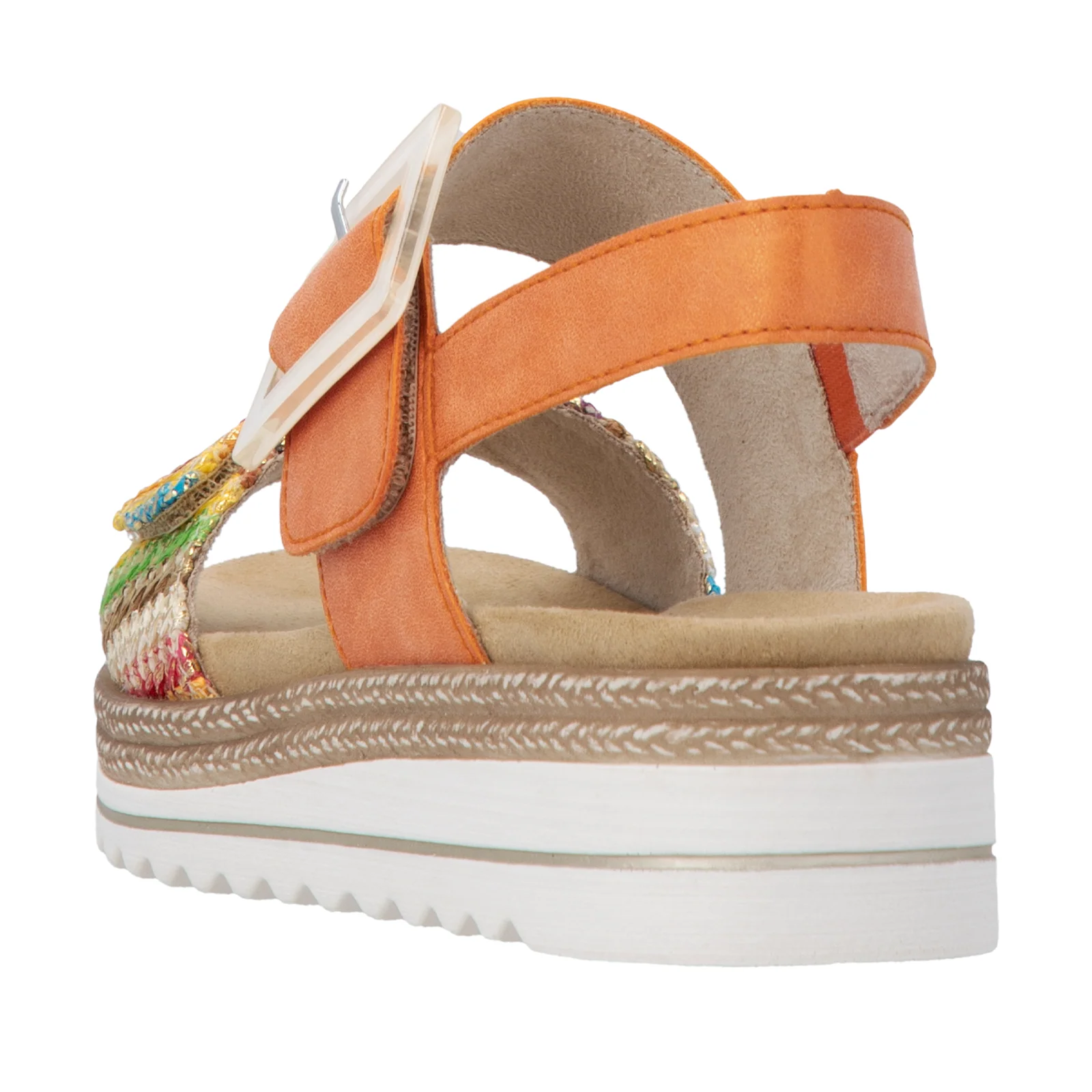 Remonte Jocelyn 62 Backstrap Sandal (Women) - Orange - Image 4