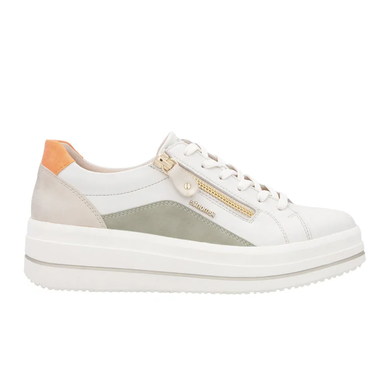 Remonte Julika 01 Sneaker (Women) - Off White Multi