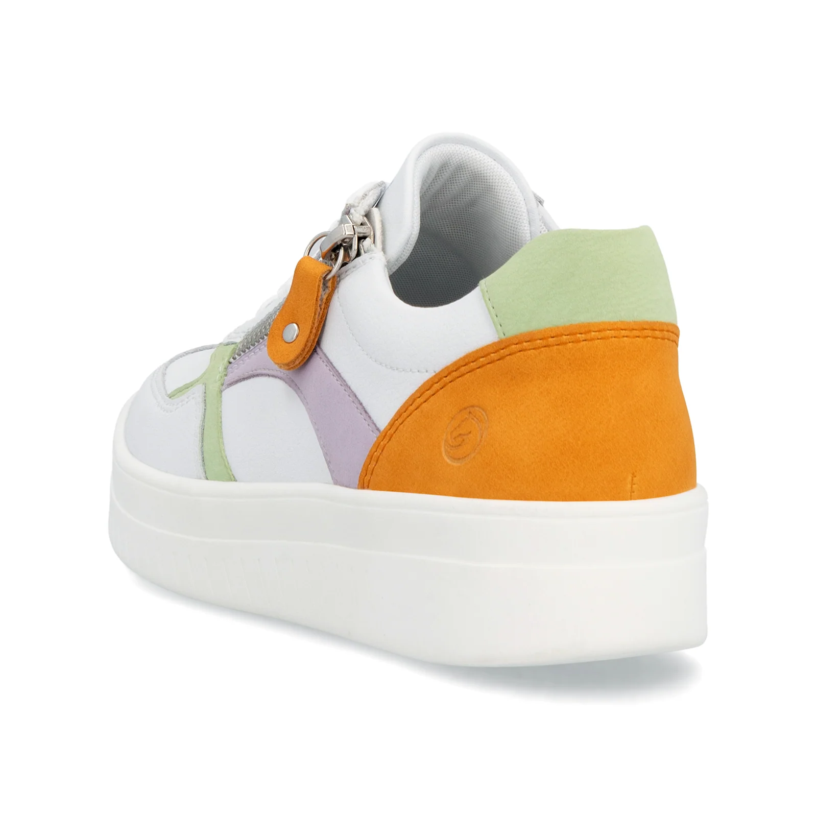 Remonte Kendra 01 Sneaker (Women) - Weiss/Light Mint/Mauve/Mango - Image 4