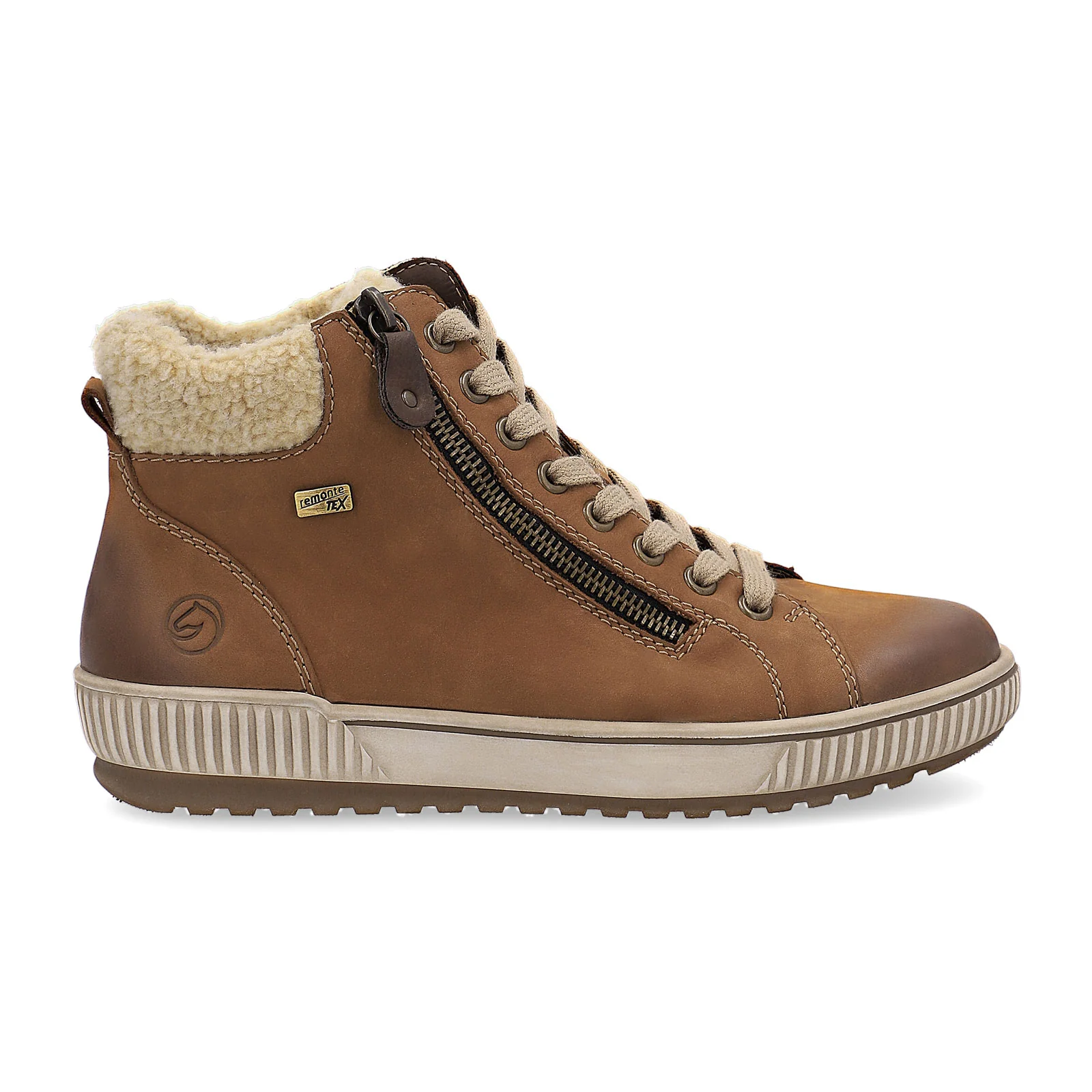 Remonte Maditta 70 Sneaker Boot (Women) - Noccia/Beige/Brown
