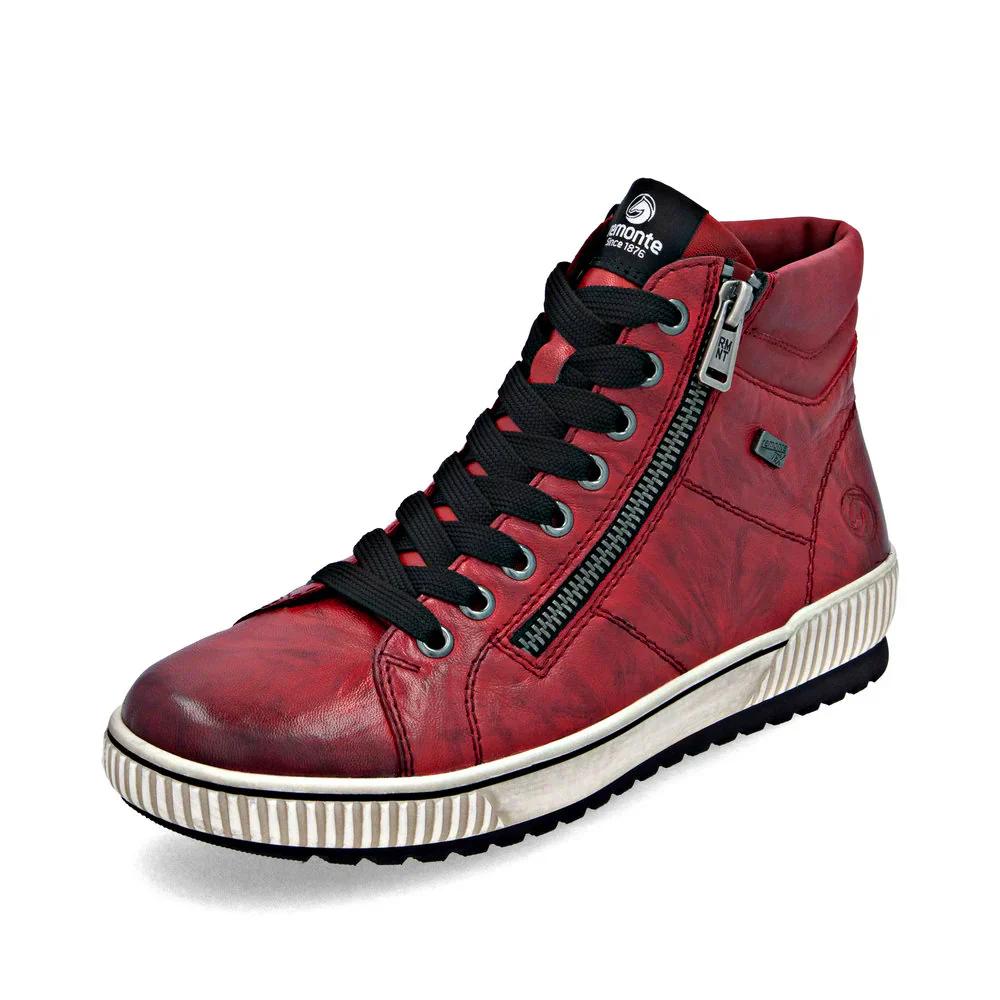 Remonte Maditta 72 Sneaker Boot (Women) - Mohn/Rot - Image 3