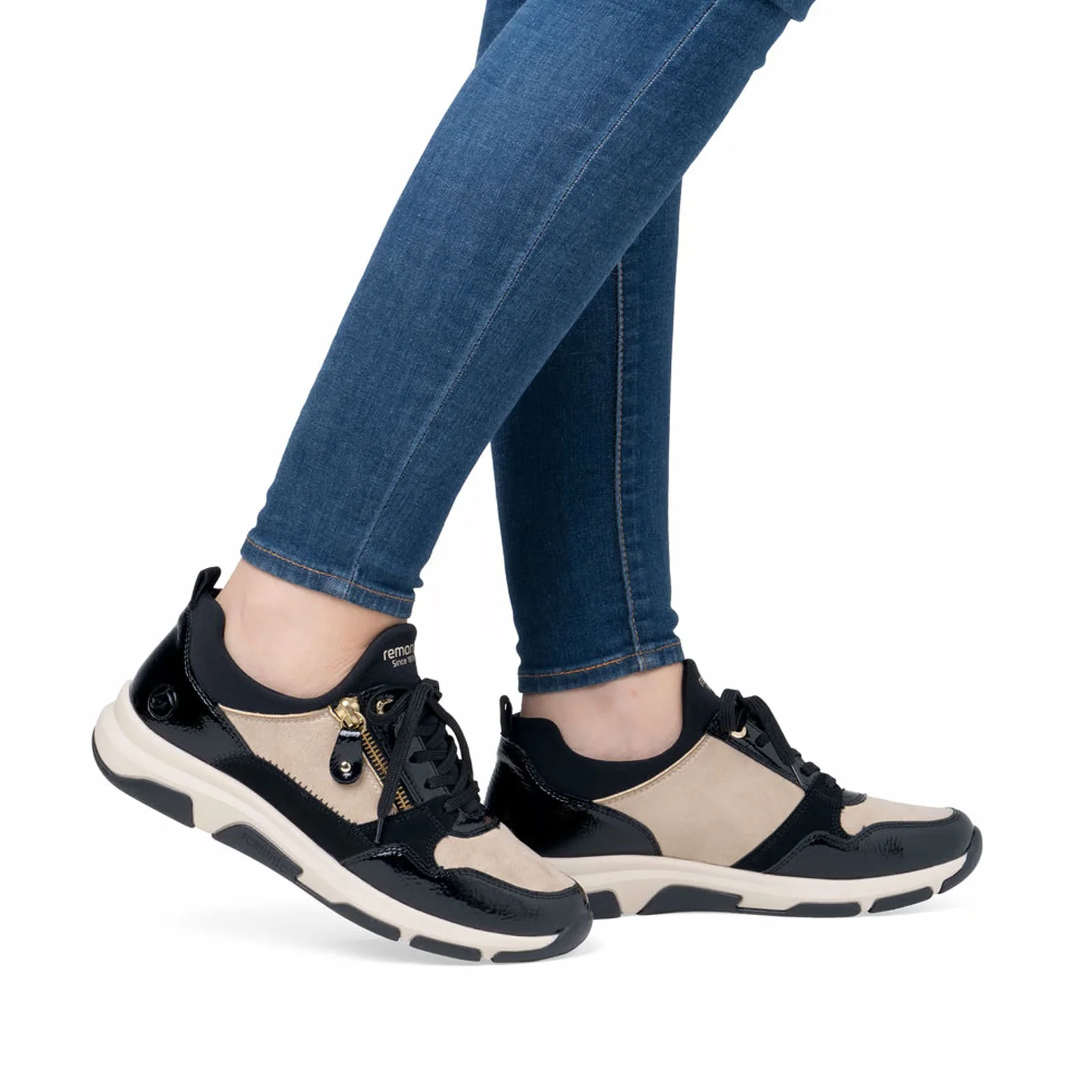 Remonte Soraya 02 Sneaker (Women) - Black/Jute/Schwarz - Image 6