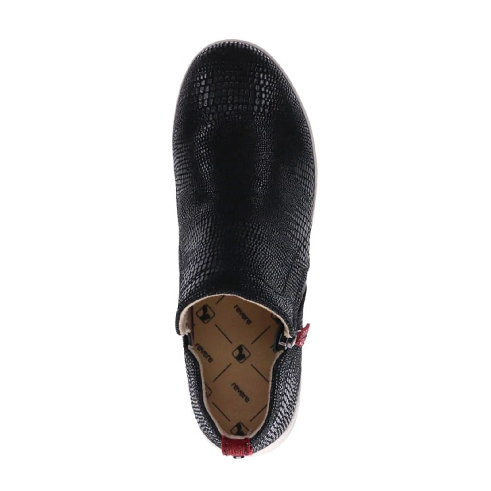 Revere Dublin Ankle Boot (Women) - Black Lizard - Image 3