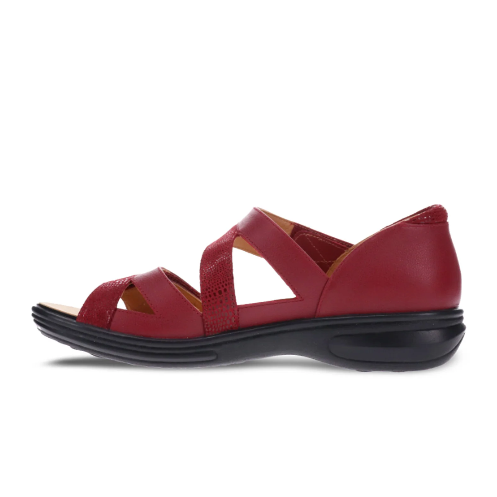 Revere Mauritius Backstrap Sandal (Women) - Cherry Lizard - Image 2
