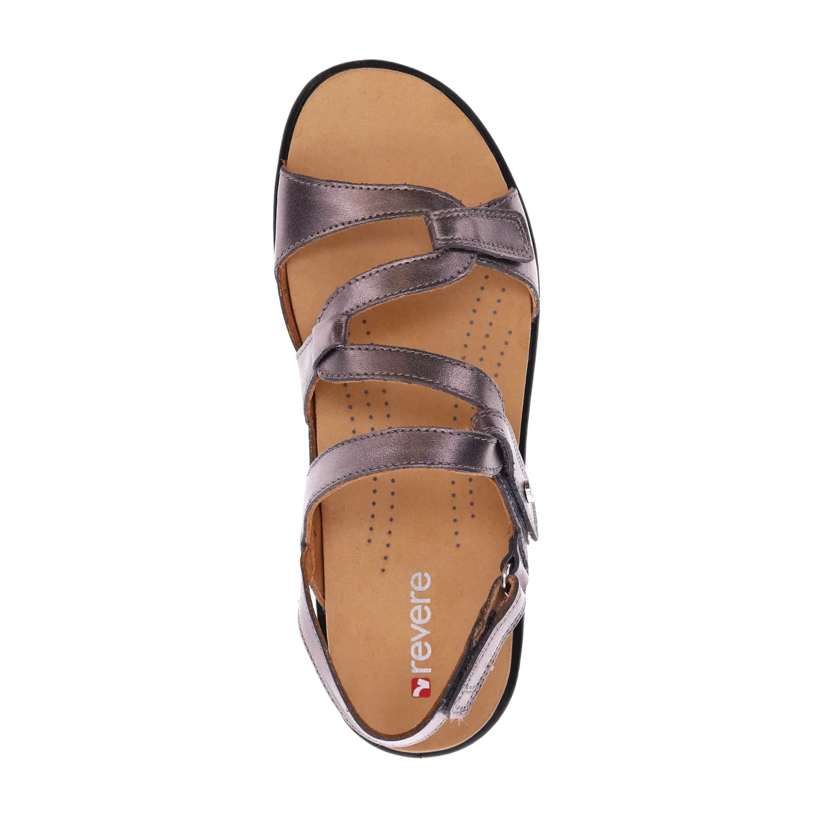 Revere Miami Backstrap Sandal (Women) - Gunmetal - Image 5