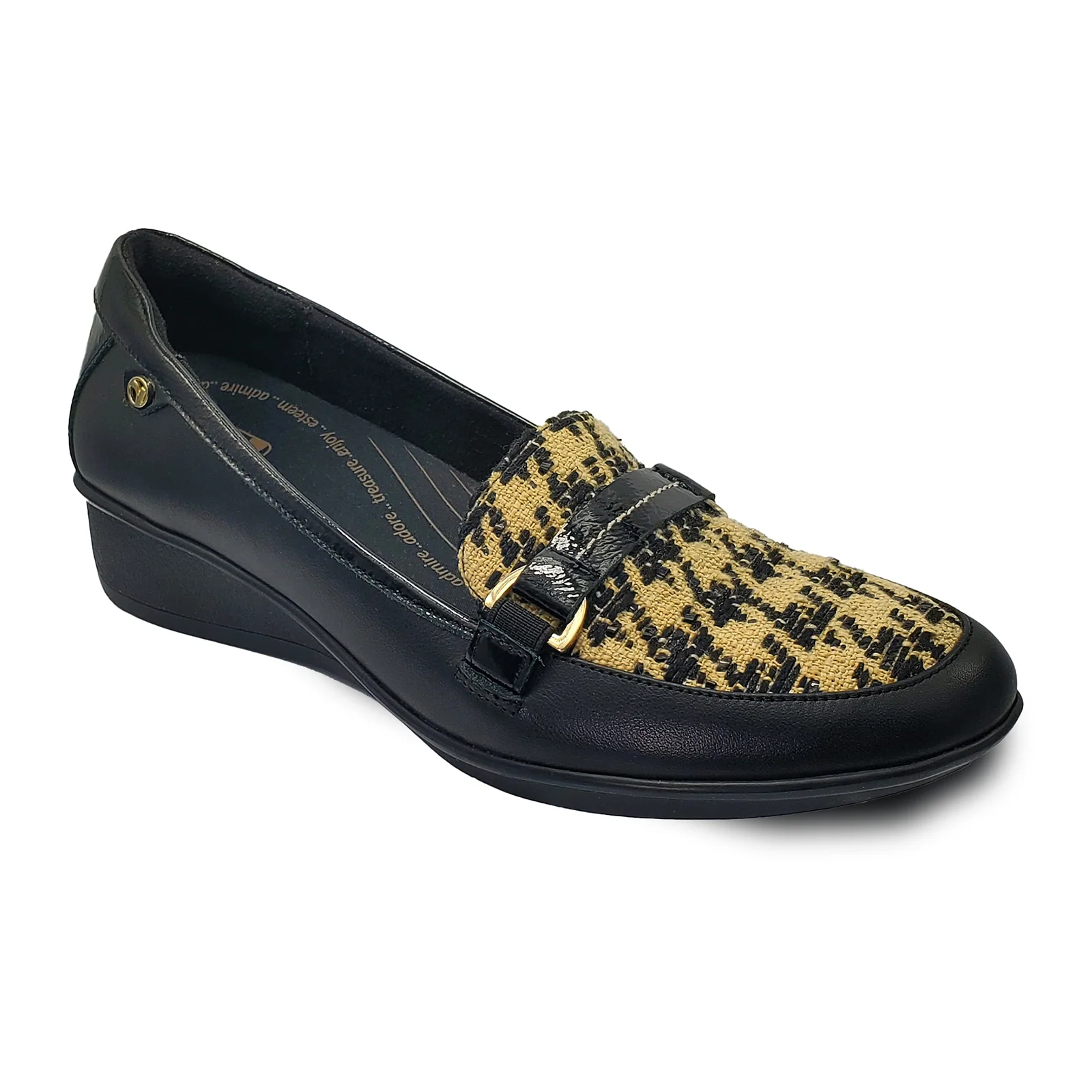Revere Montmarte Loafer (Women) - Houndstooth - Image 3