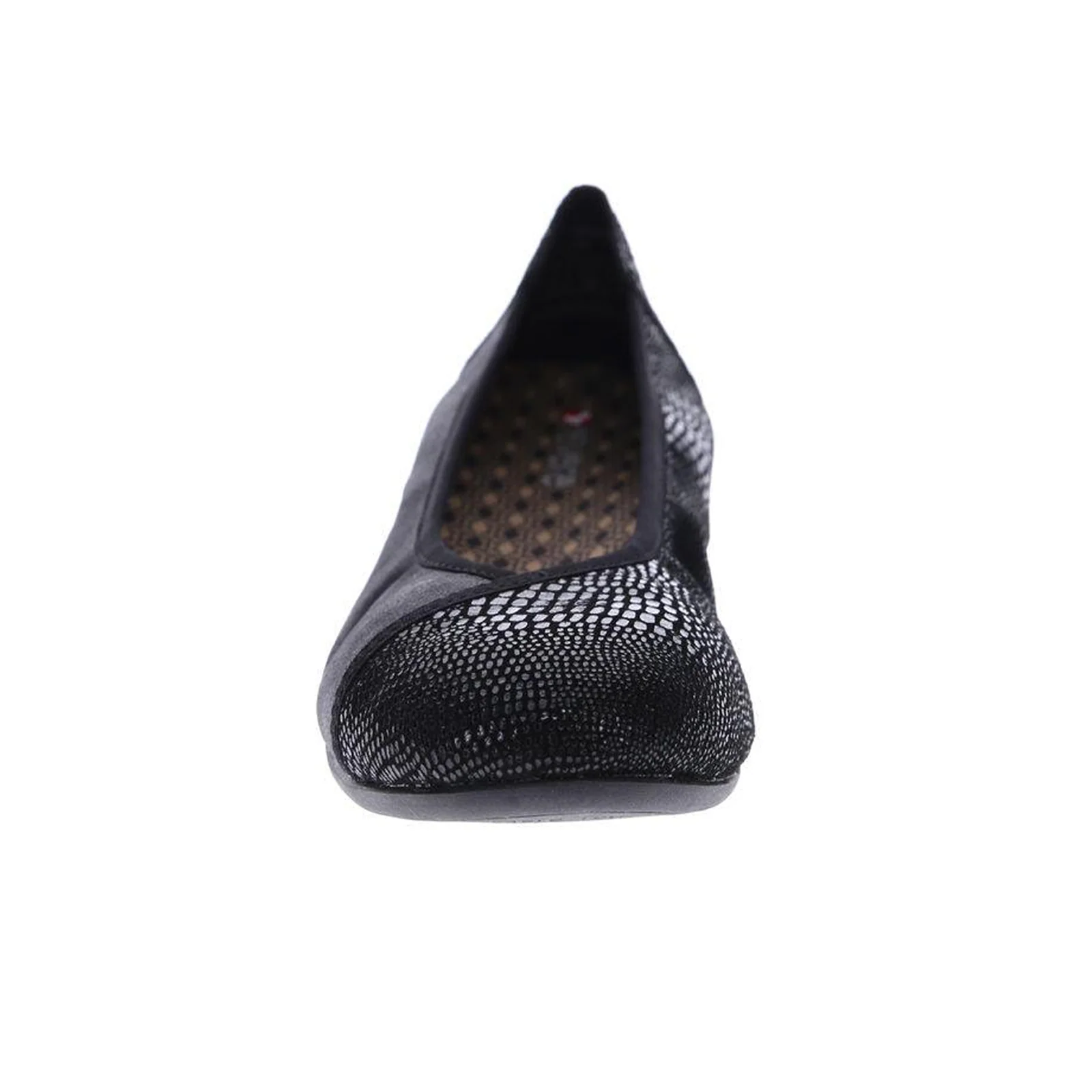 Revere Nairobi Ballet Flat (Women) - Black Lizard - Image 3