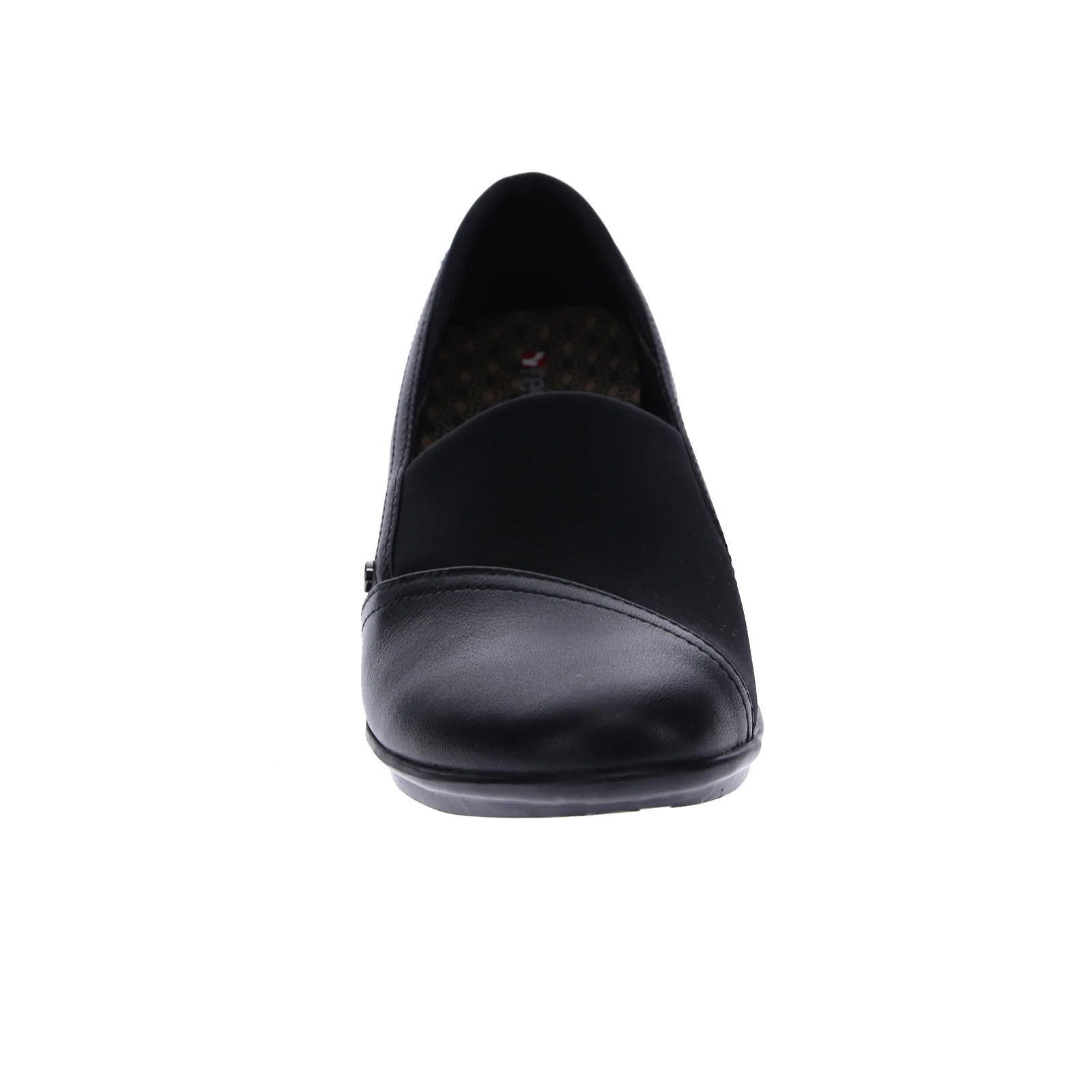Revere Naples Stretch Loafer (Women) - Black French - Image 4