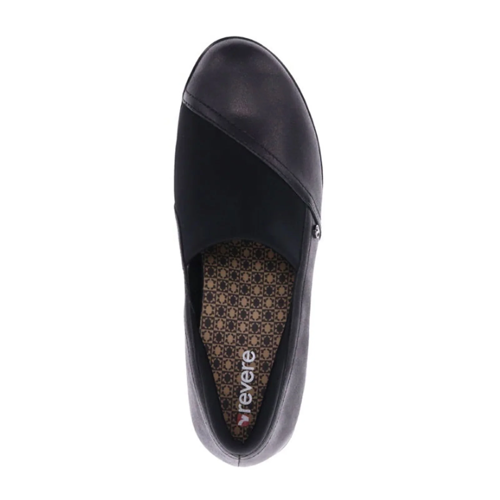 Revere Naples Stretch Loafer (Women) - Onyx - Image 3