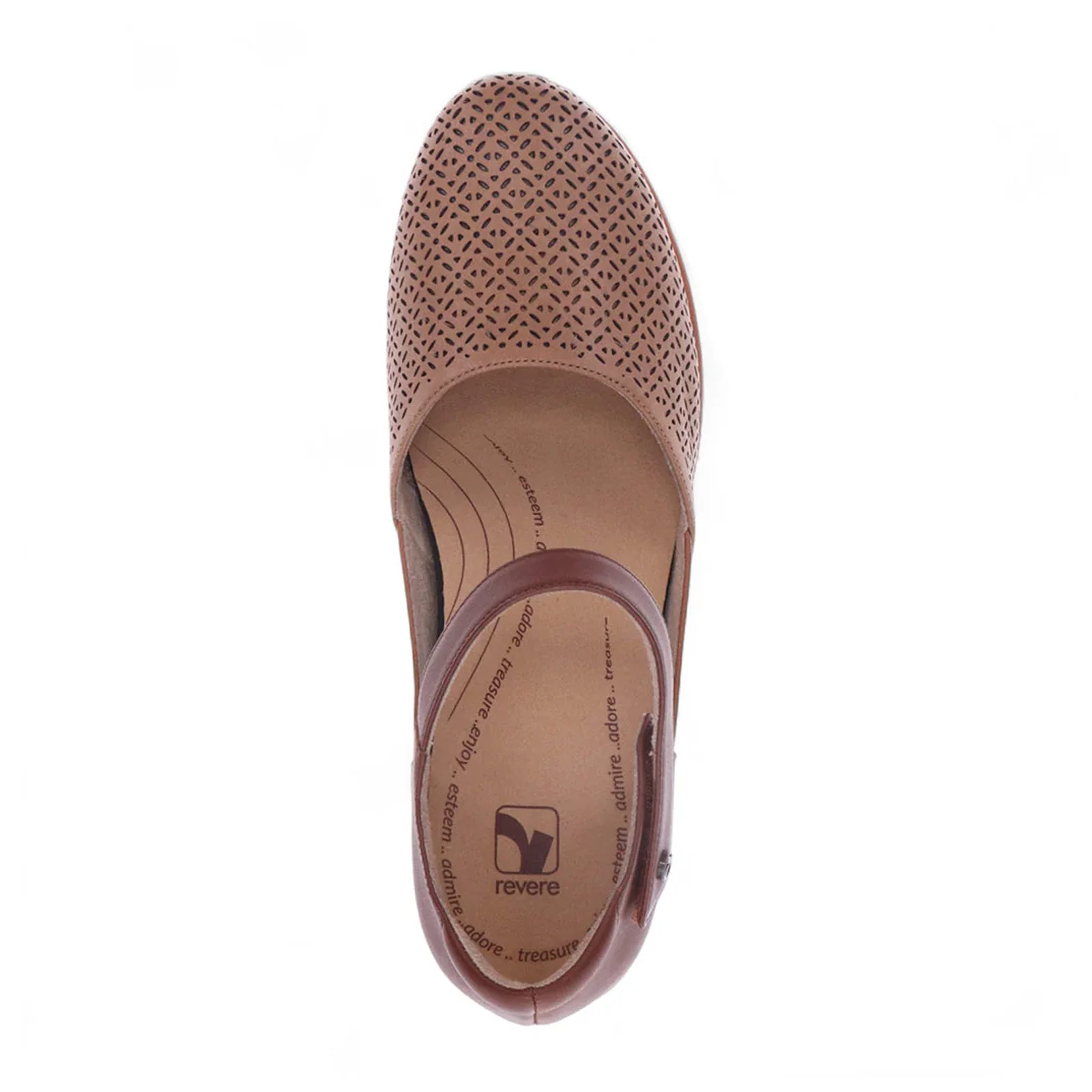 Revere Osaka Wedge Sandal (Women) - Tan Multi - Image 6