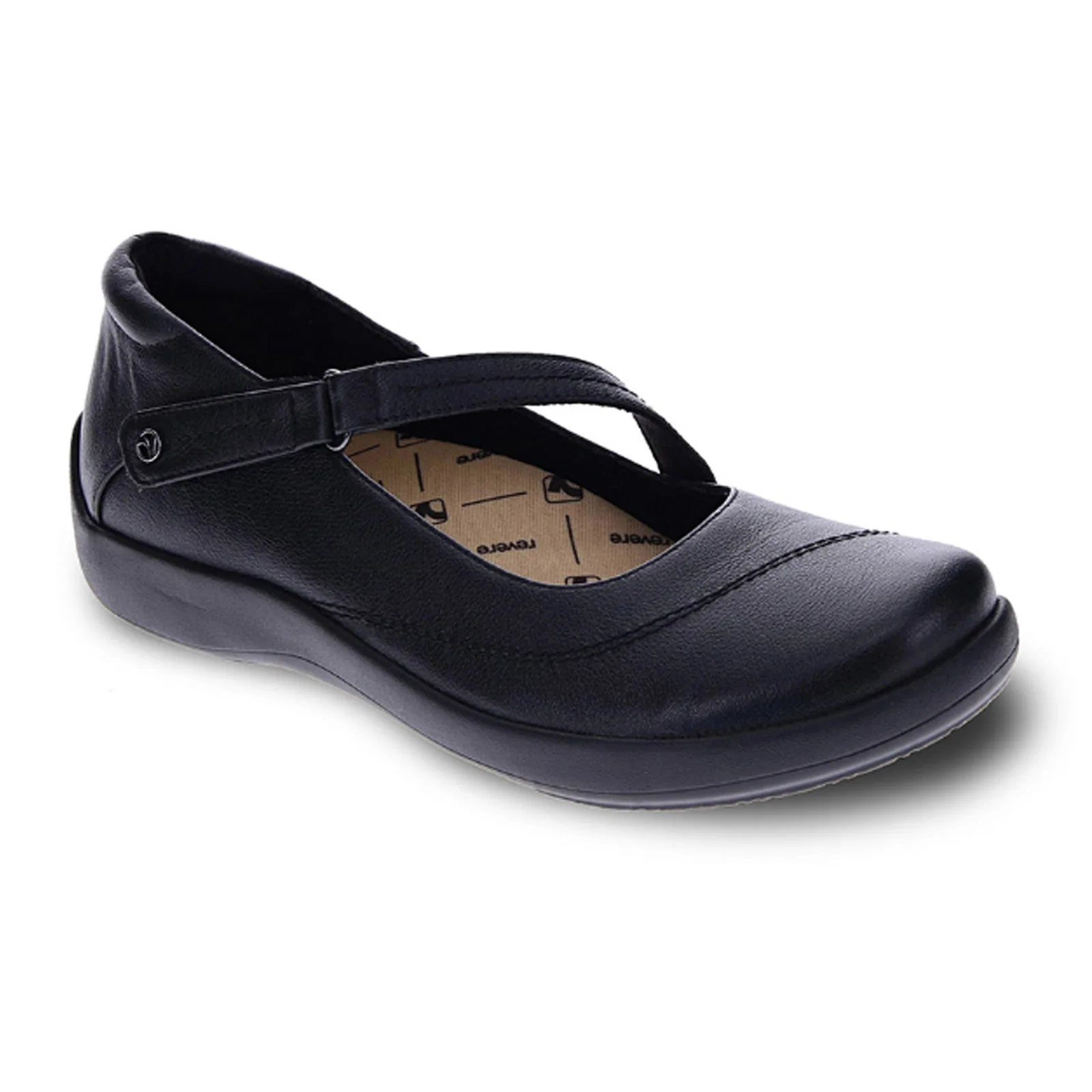 Revere Petra Mary Jane (Women) - Black - Image 4