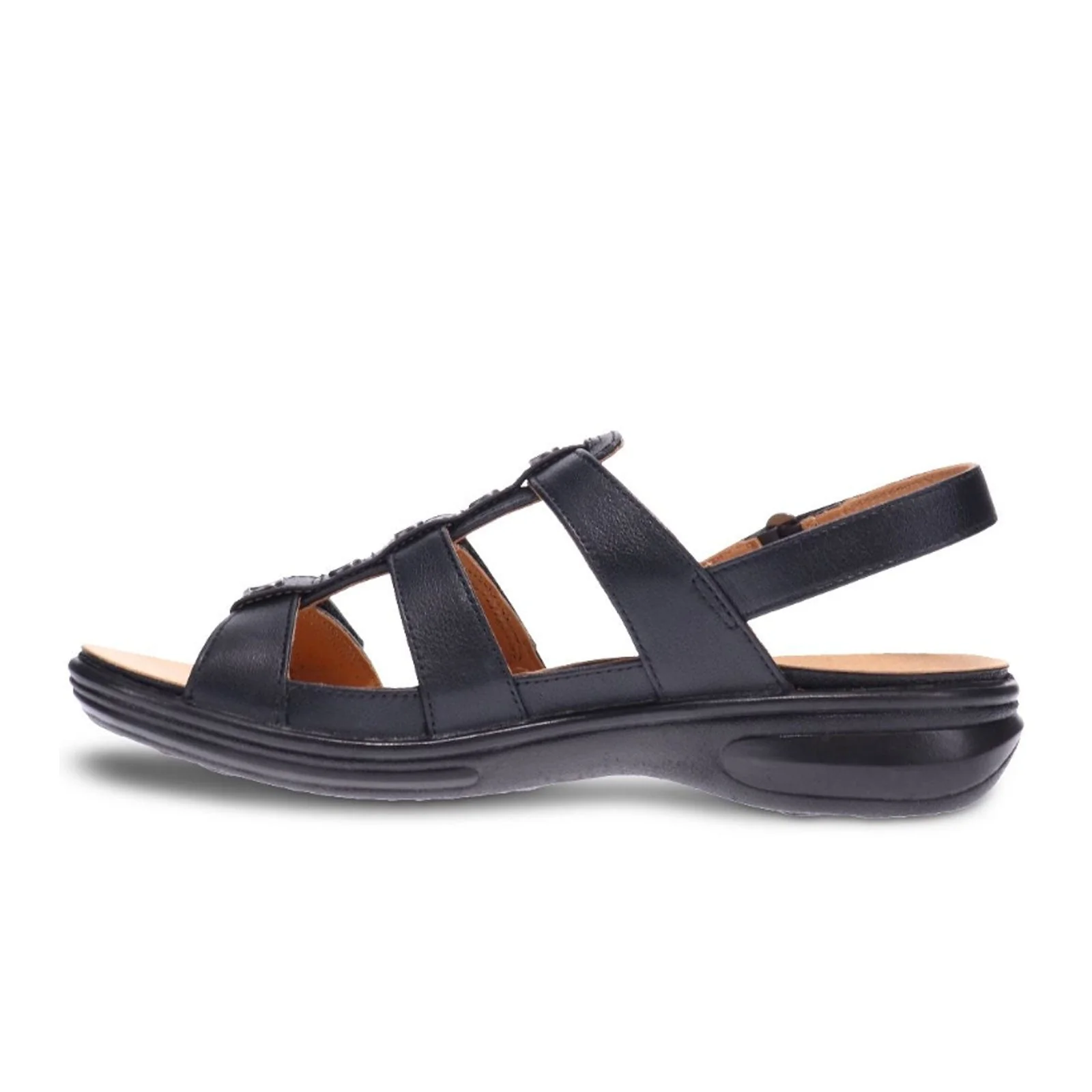 Revere Toledo Backstrap Sandal (Women) - Black French - Image 2