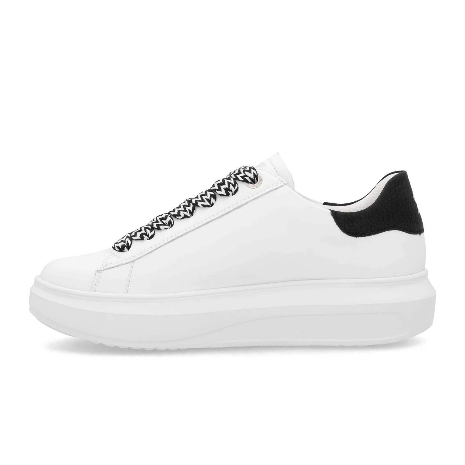 Rieker Adelia 01 Sneaker (Women) - Weiss/Schwarz - Image 2