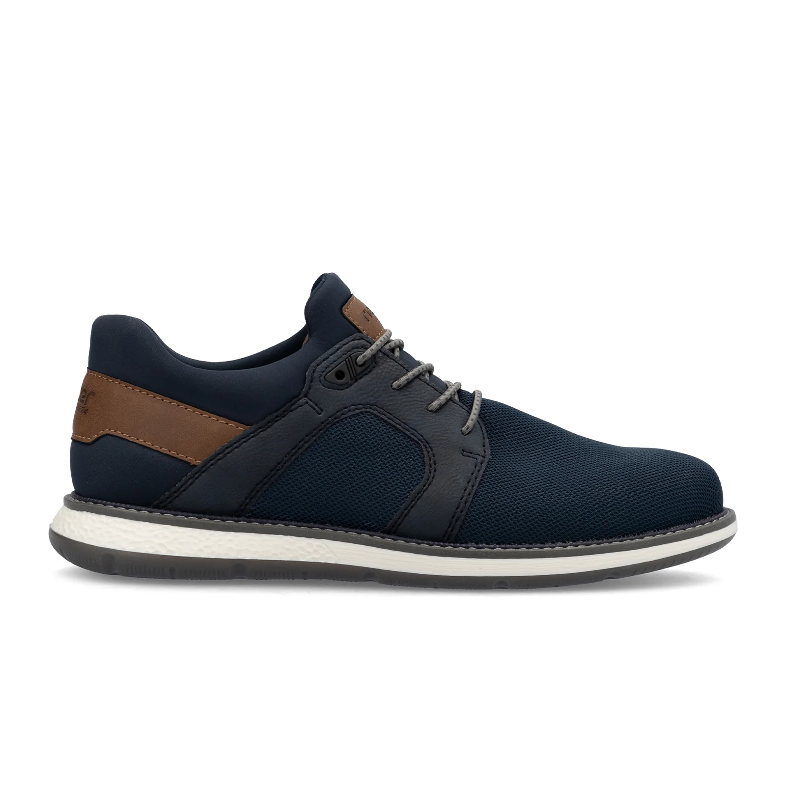 Rieker Adrian 52 Lace Up (Men) - Navy/Lake/Nuss