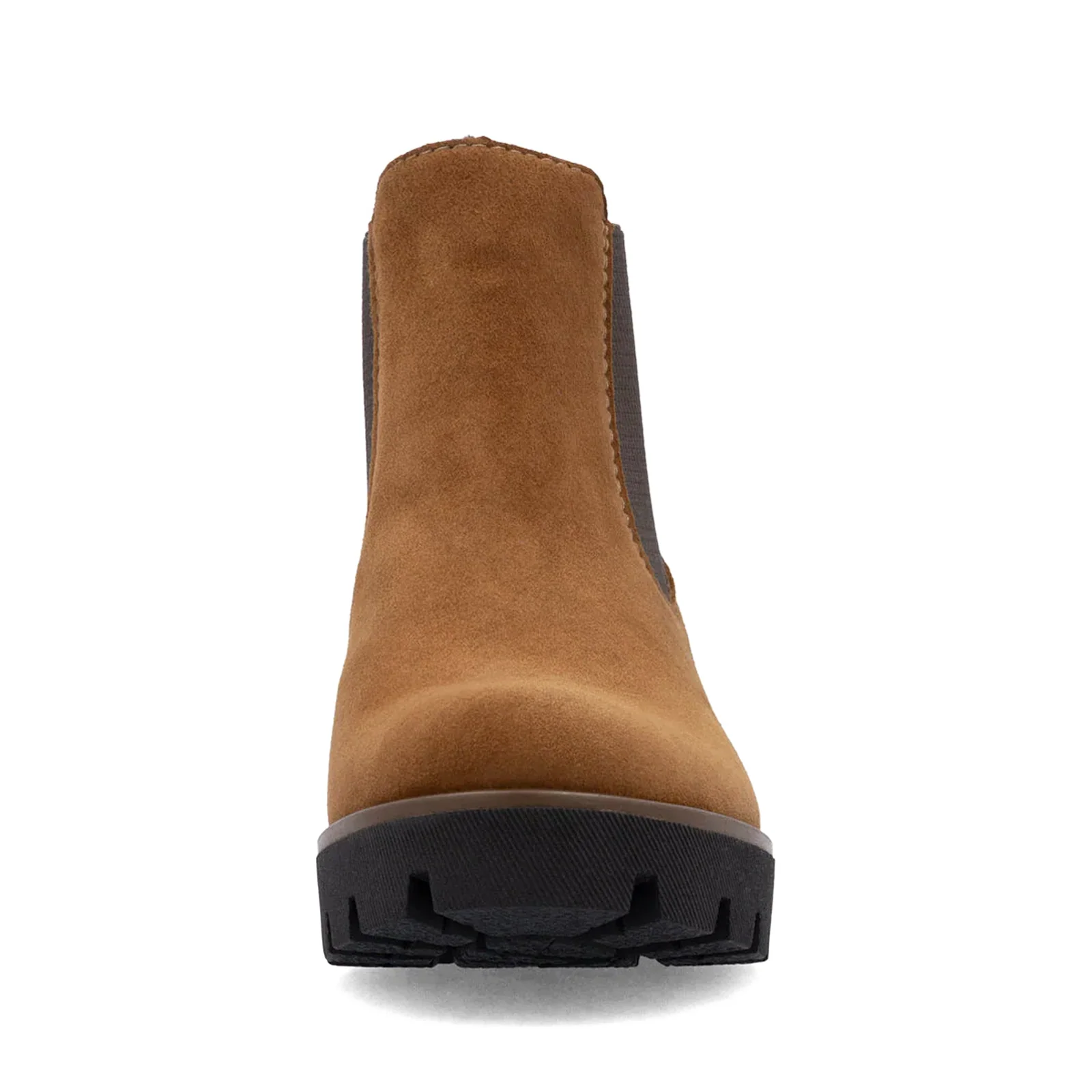 Rieker Amalia 65 Chelsea Boot (Women) - Noccia/Brown Goatsuede - Image 4