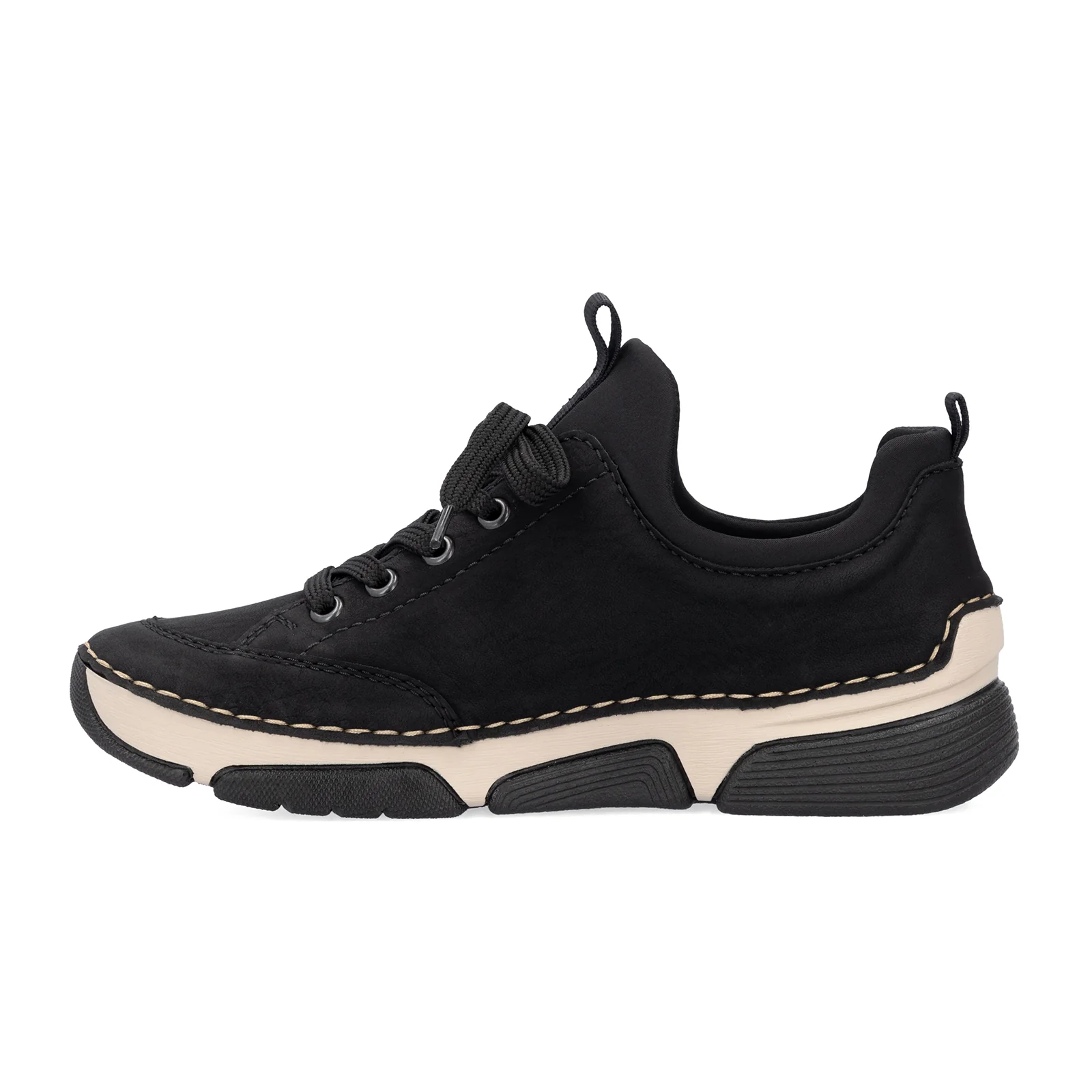 Rieker Angela 73 Sneaker (Women) - Black/Black - Image 2
