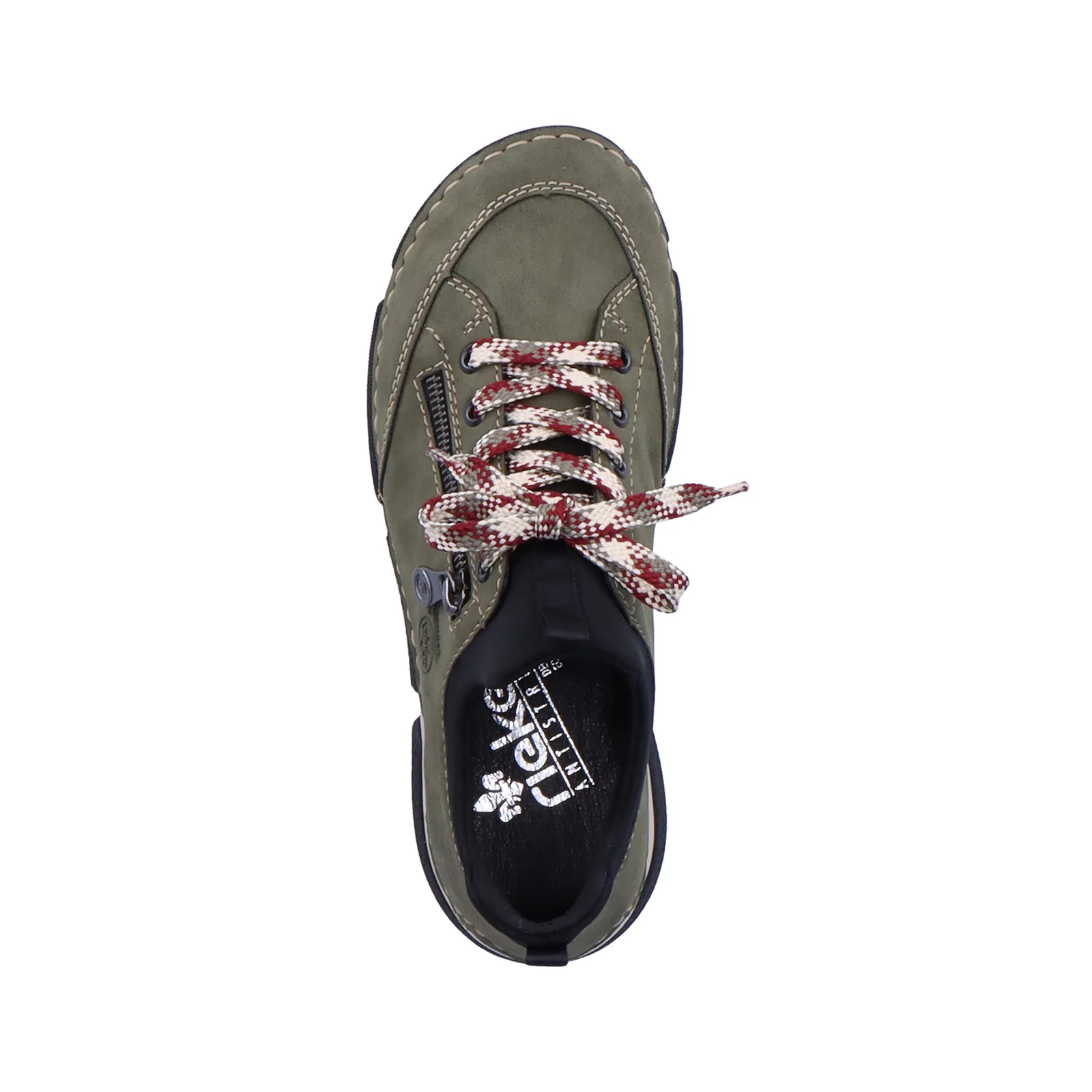 Rieker Angela 73 Sneaker (Women) - Liane/Schwarz/Morelia - Image 3