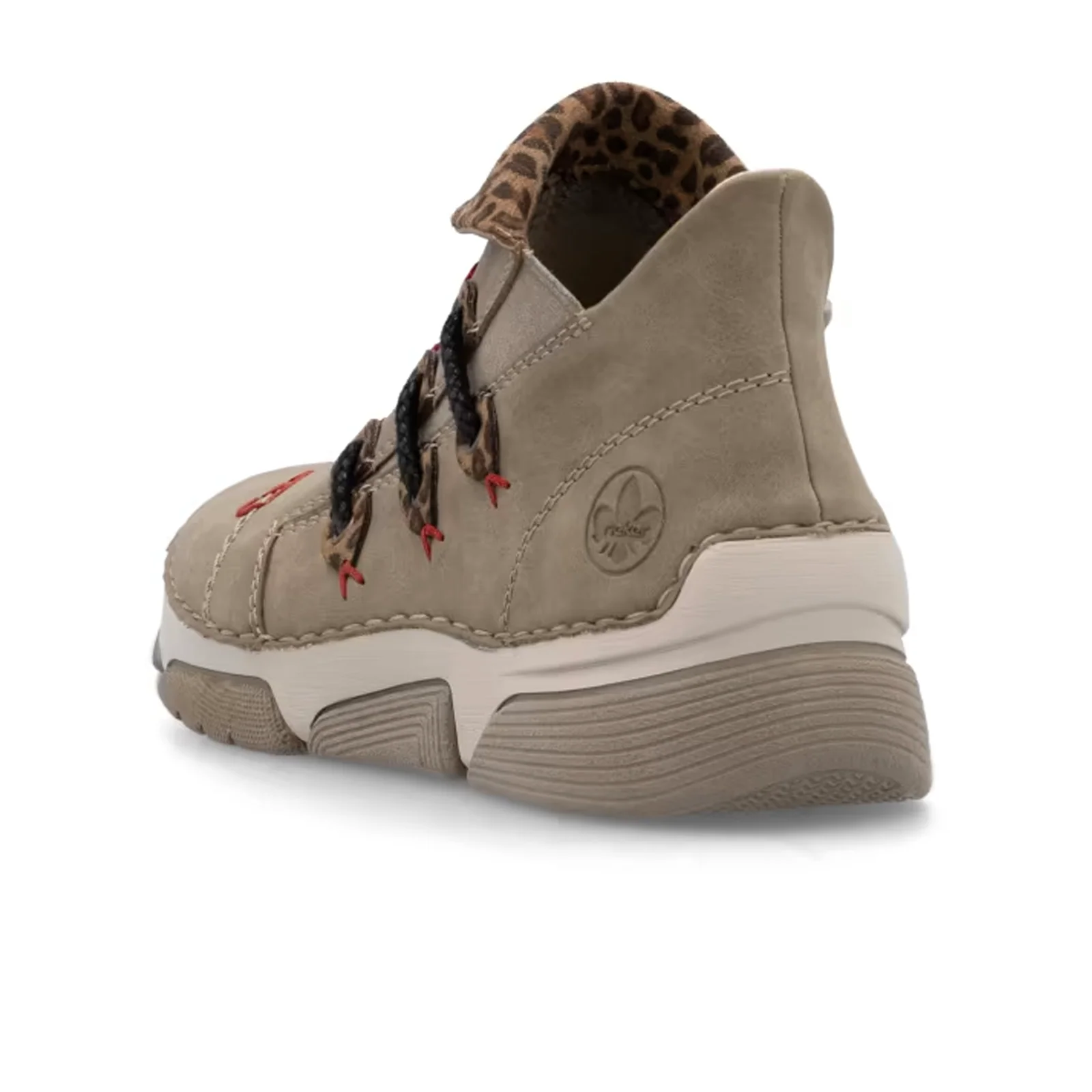 Rieker Angela 83 Slip On Bootie (Women) - Fango/Leo Nuss - Image 5