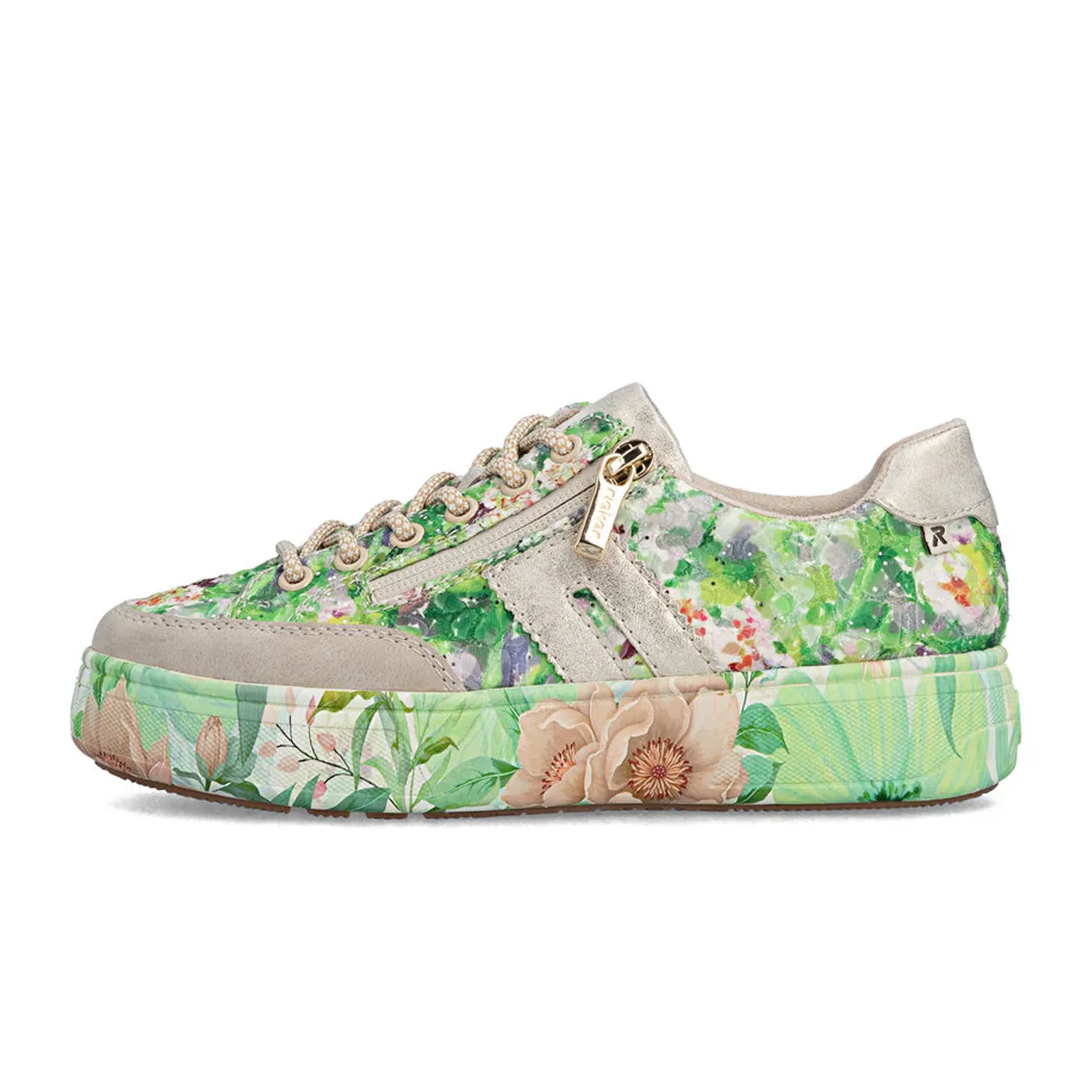 Rieker Brooke 11 Sneaker (Women) - Ginger/Multi/Muschel - Image 2