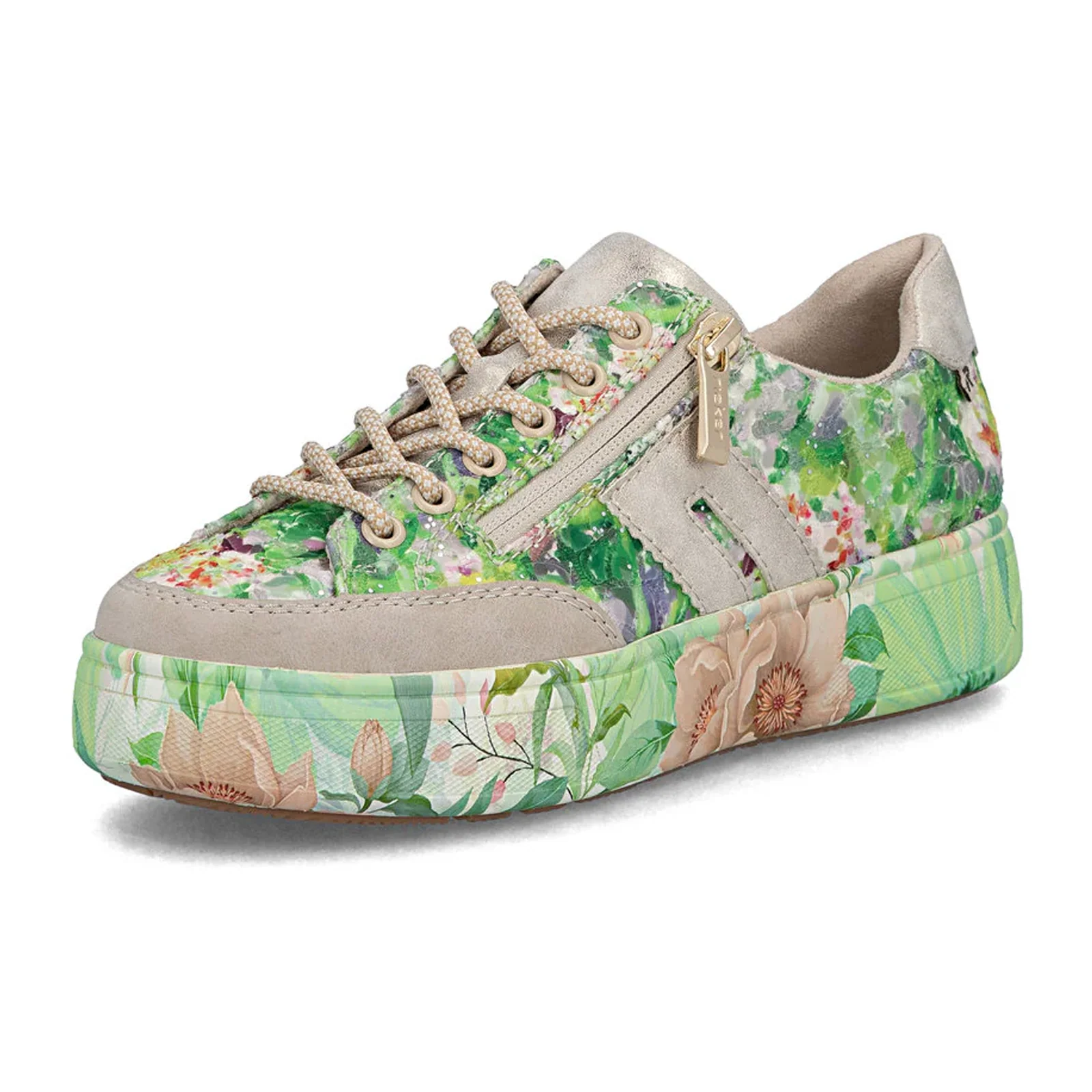 Rieker Brooke 11 Sneaker (Women) - Ginger/Multi/Muschel - Image 3