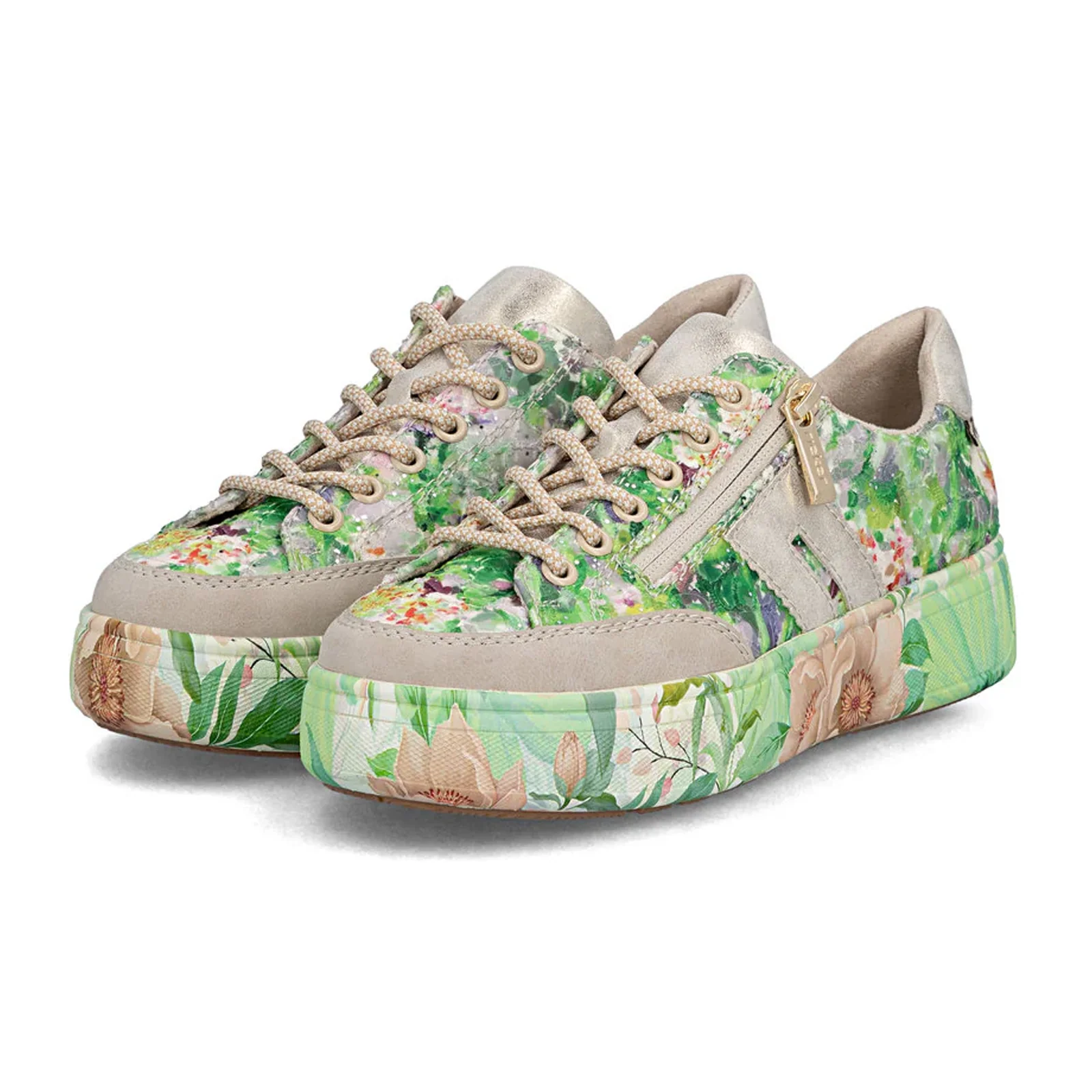 Rieker Brooke 11 Sneaker (Women) - Ginger/Multi/Muschel - Image 4
