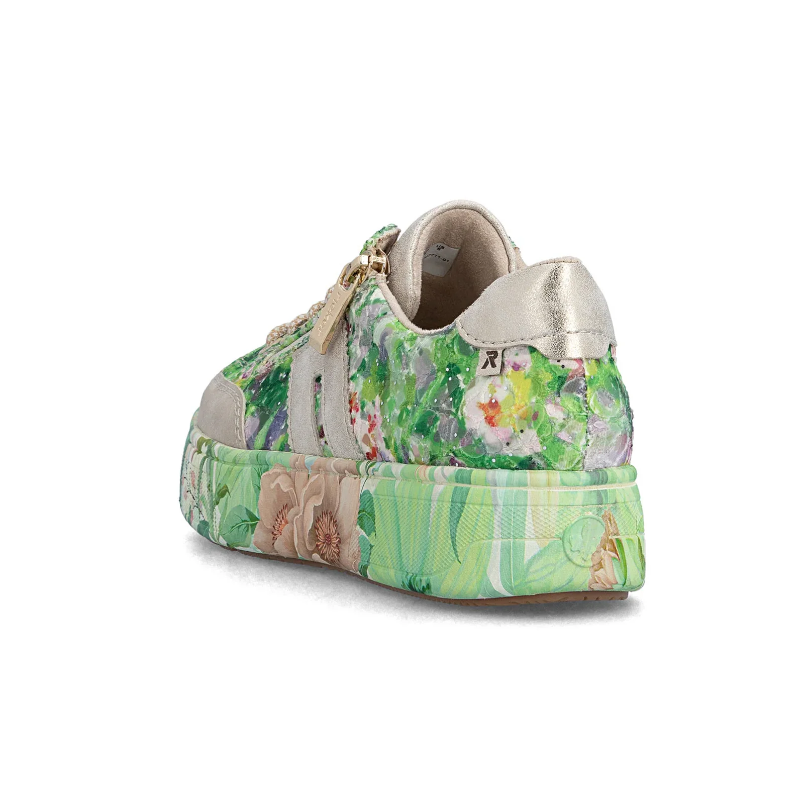 Rieker Brooke 11 Sneaker (Women) - Ginger/Multi/Muschel - Image 6