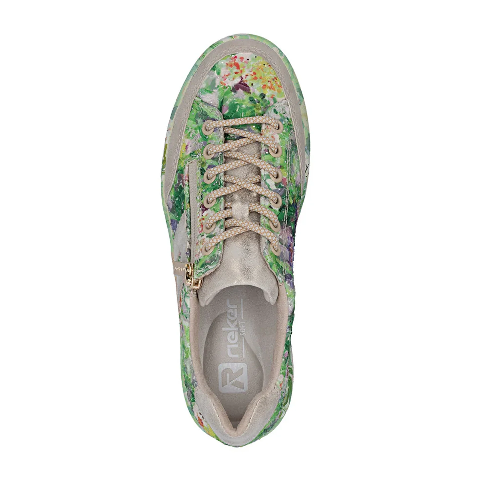 Rieker Brooke 11 Sneaker (Women) - Ginger/Multi/Muschel - Image 7