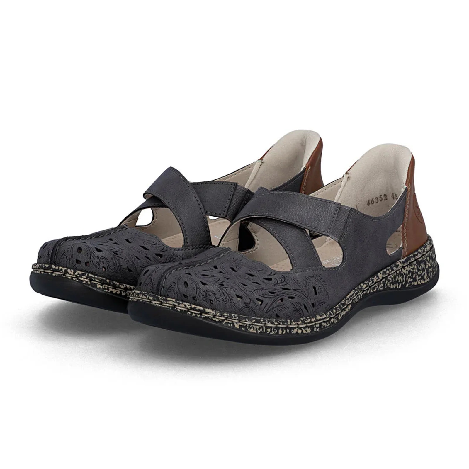 Rieker Daisy 52 Slip On (Women) - Basalt - Image 3