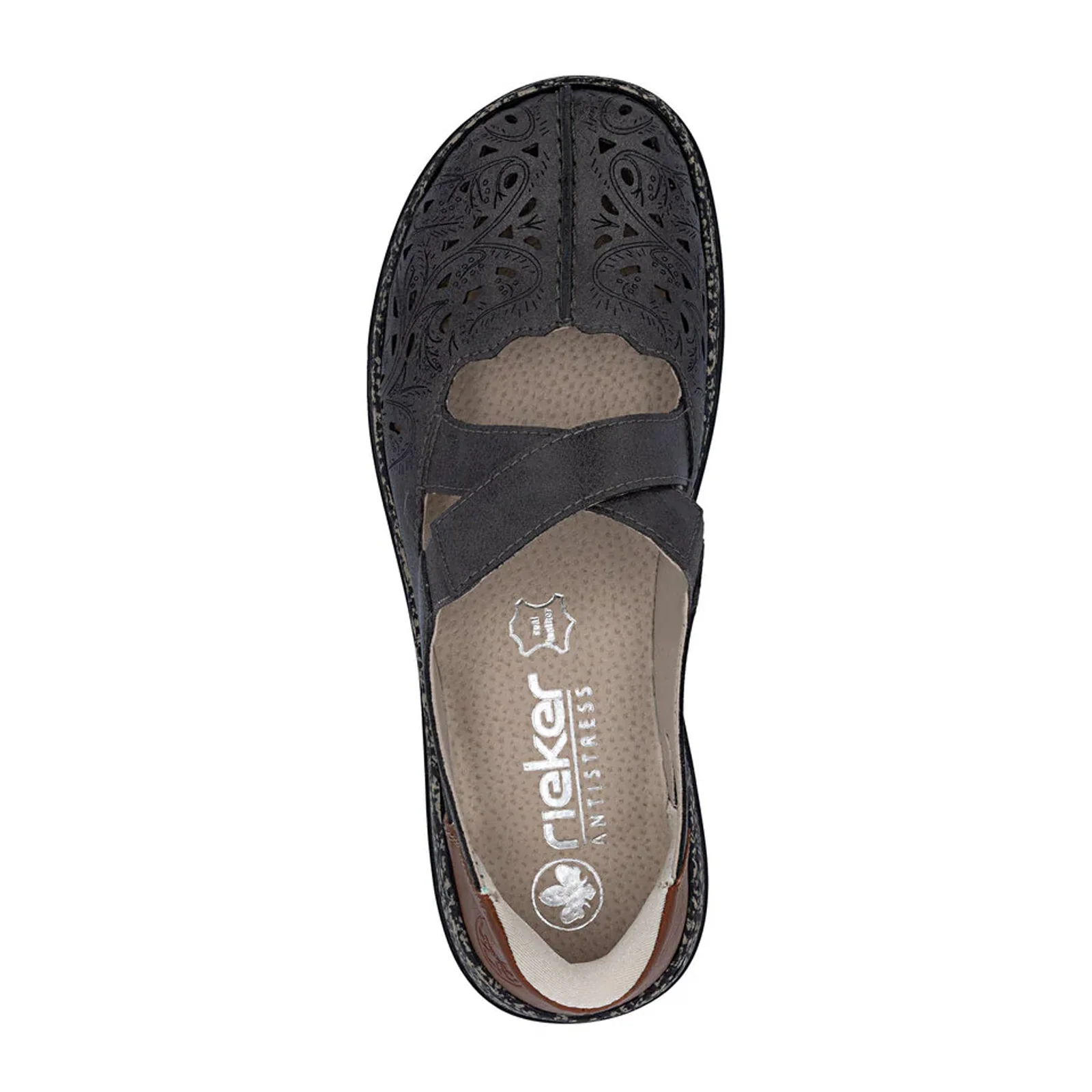 Rieker Daisy 52 Slip On (Women) - Basalt - Image 7