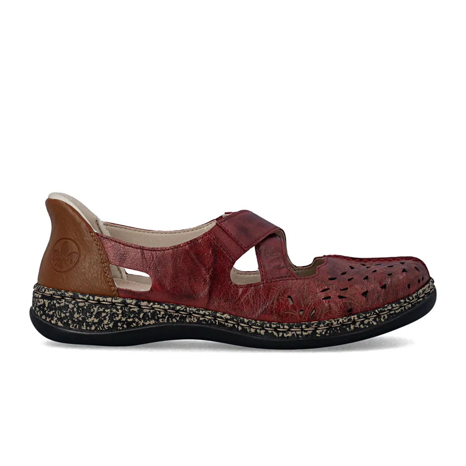 Rieker Daisy 52 Slip On (Women) - Red
