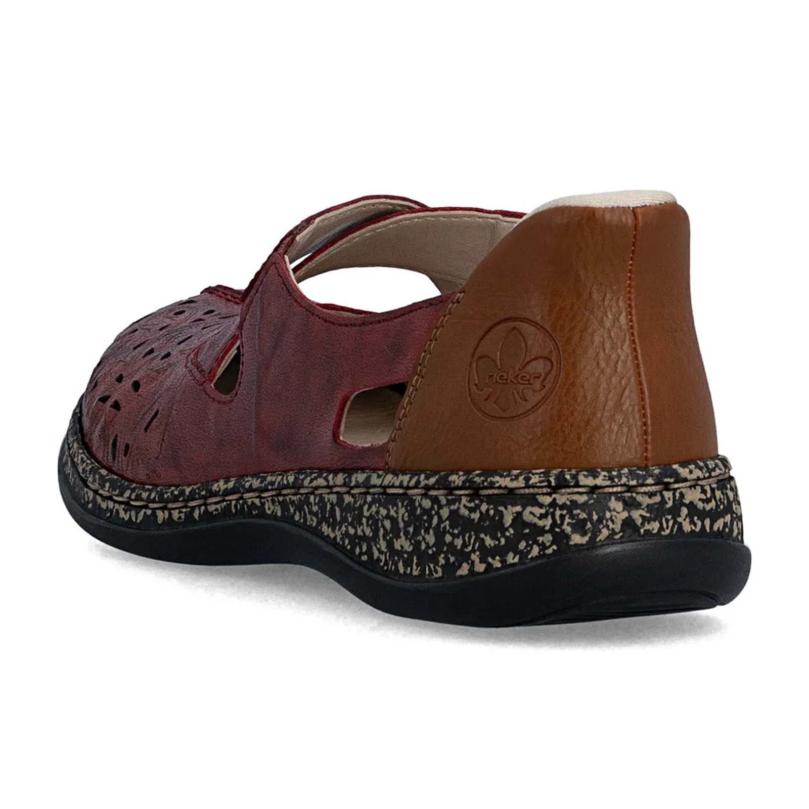 Rieker Daisy 52 Slip On (Women) - Red - Image 4