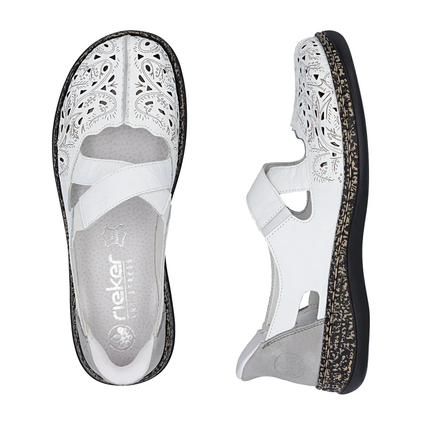 Rieker Daisy 52 Slip On (Women) - White - Image 6